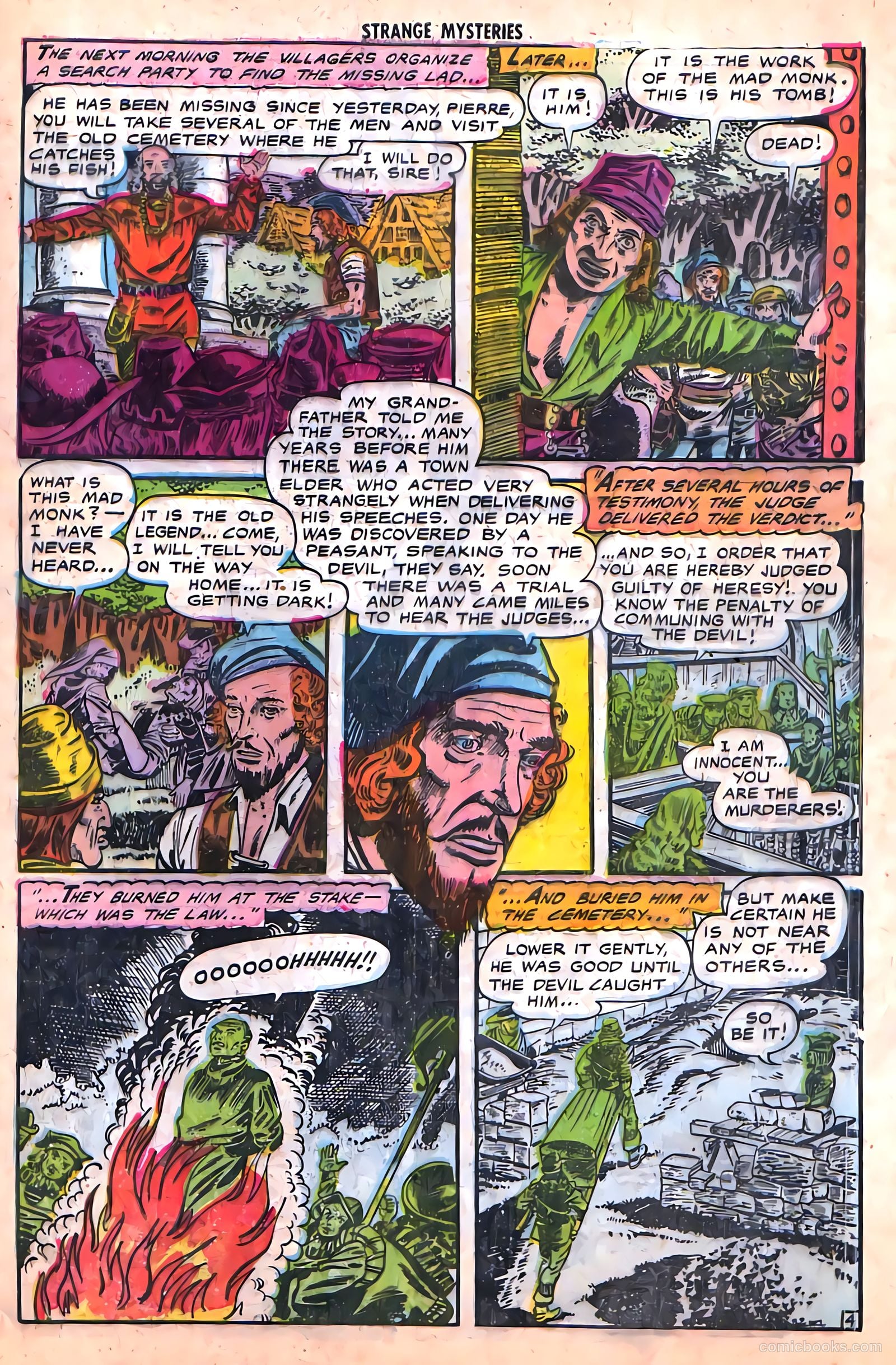 Strange Mysteries #13 (1953) — page 29 of 36