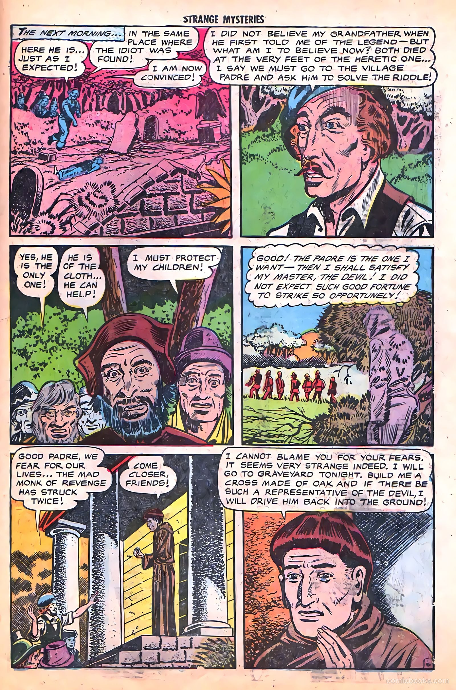 Strange Mysteries #13 (1953) — page 31 of 36
