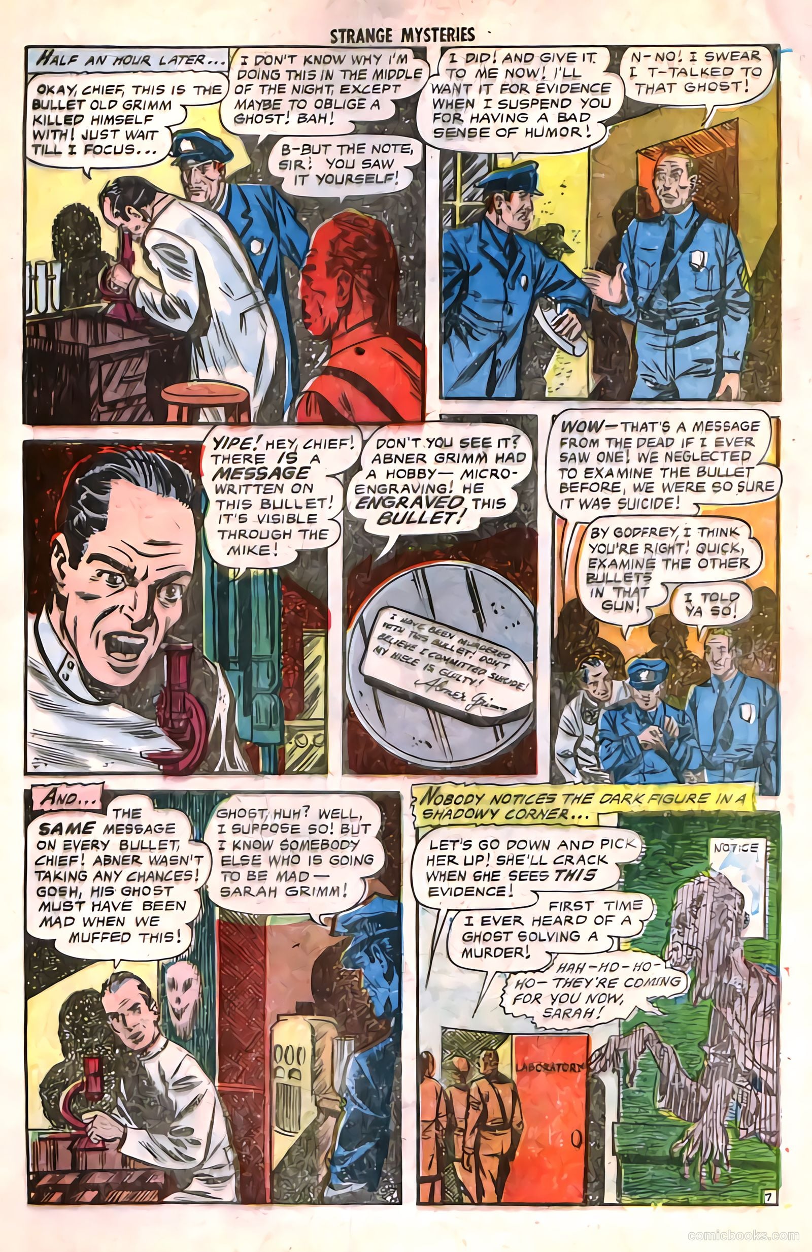 Strange Mysteries #14 (1953) — page 9 of 36