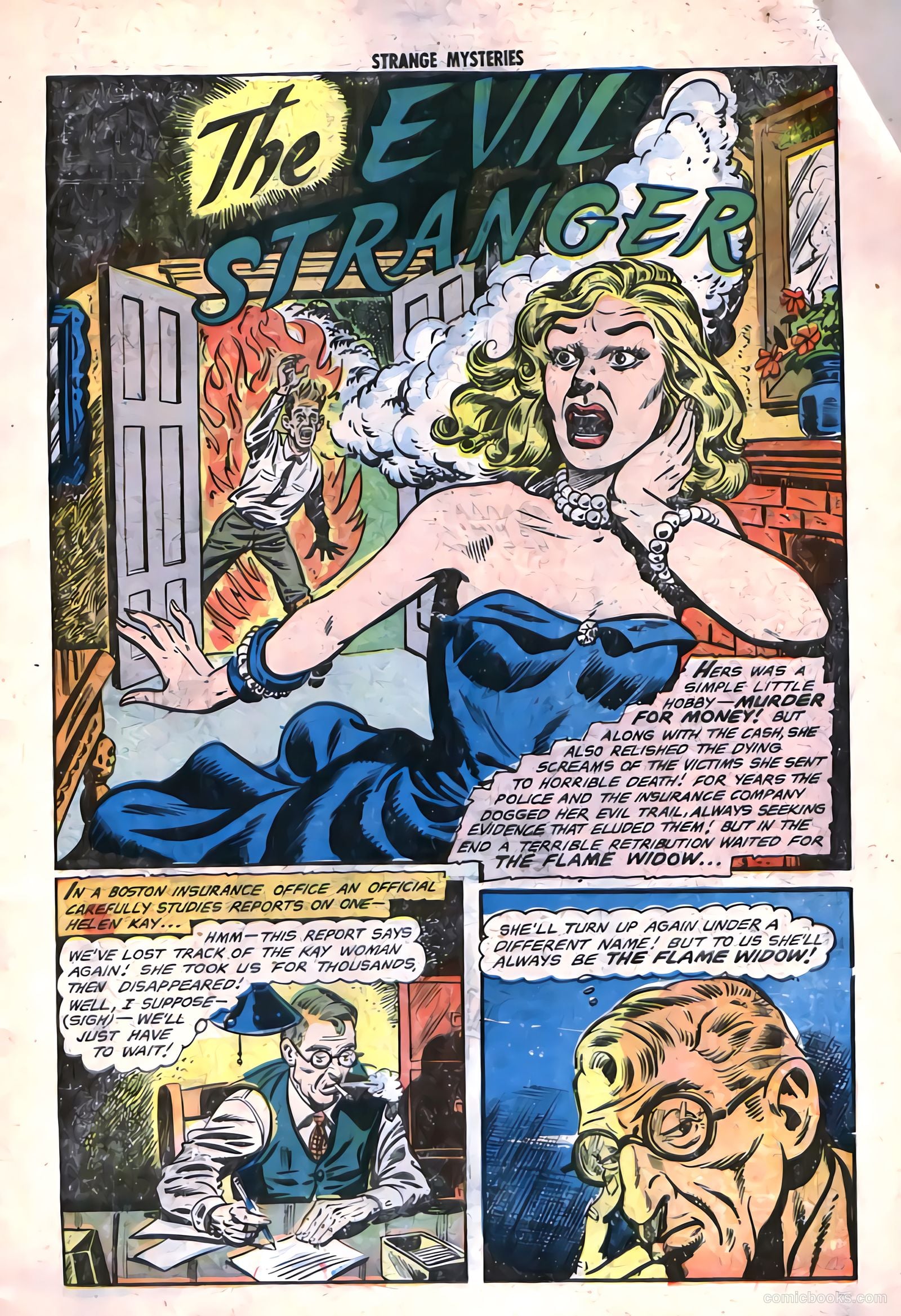 Strange Mysteries #14 (1953) — page 11 of 36