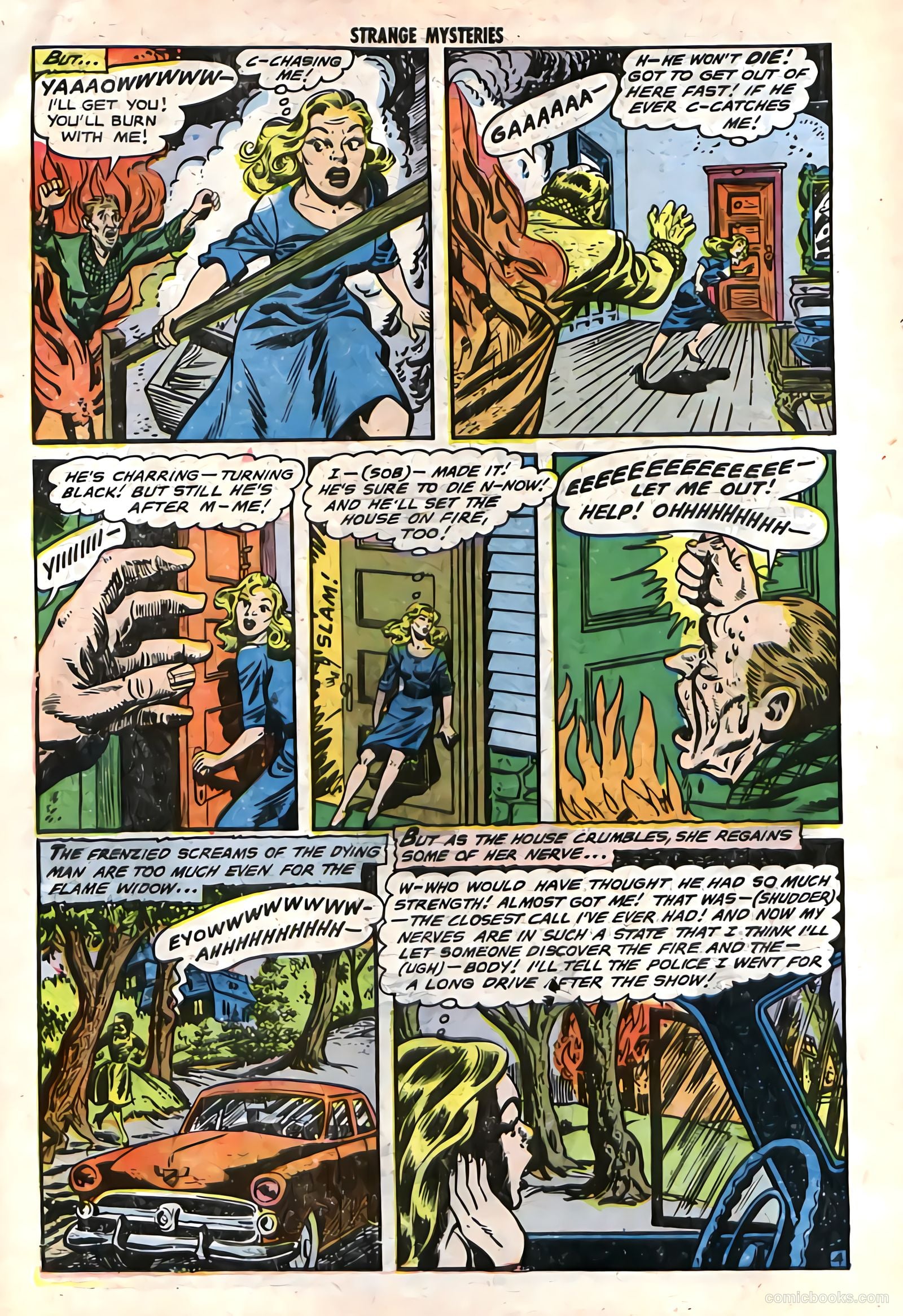 Strange Mysteries #14 (1953) — page 14 of 36