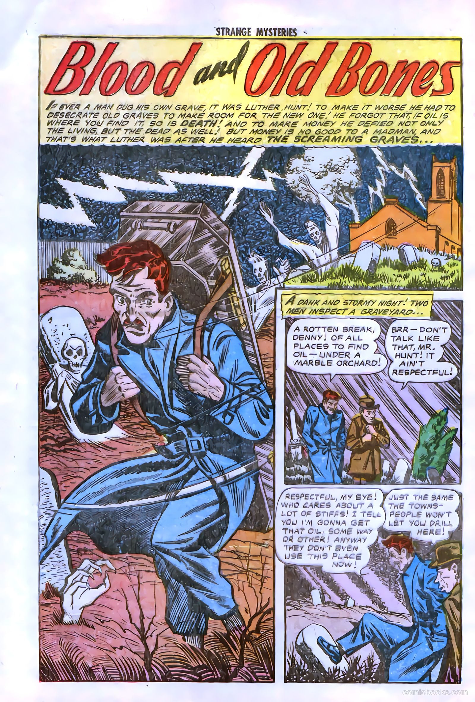 Strange Mysteries #14 (1953) — page 20 of 36