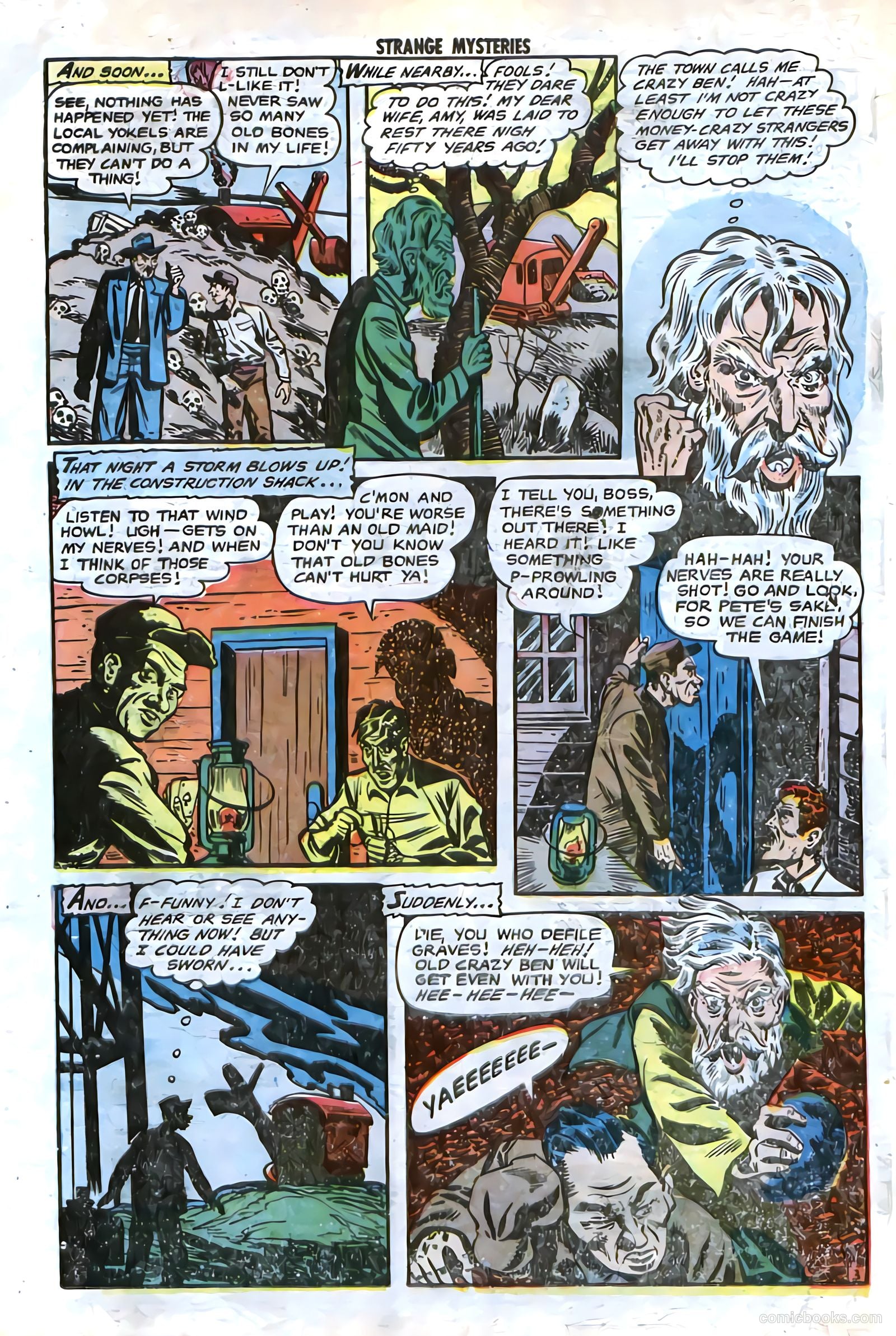 Strange Mysteries #14 (1953) — page 22 of 36