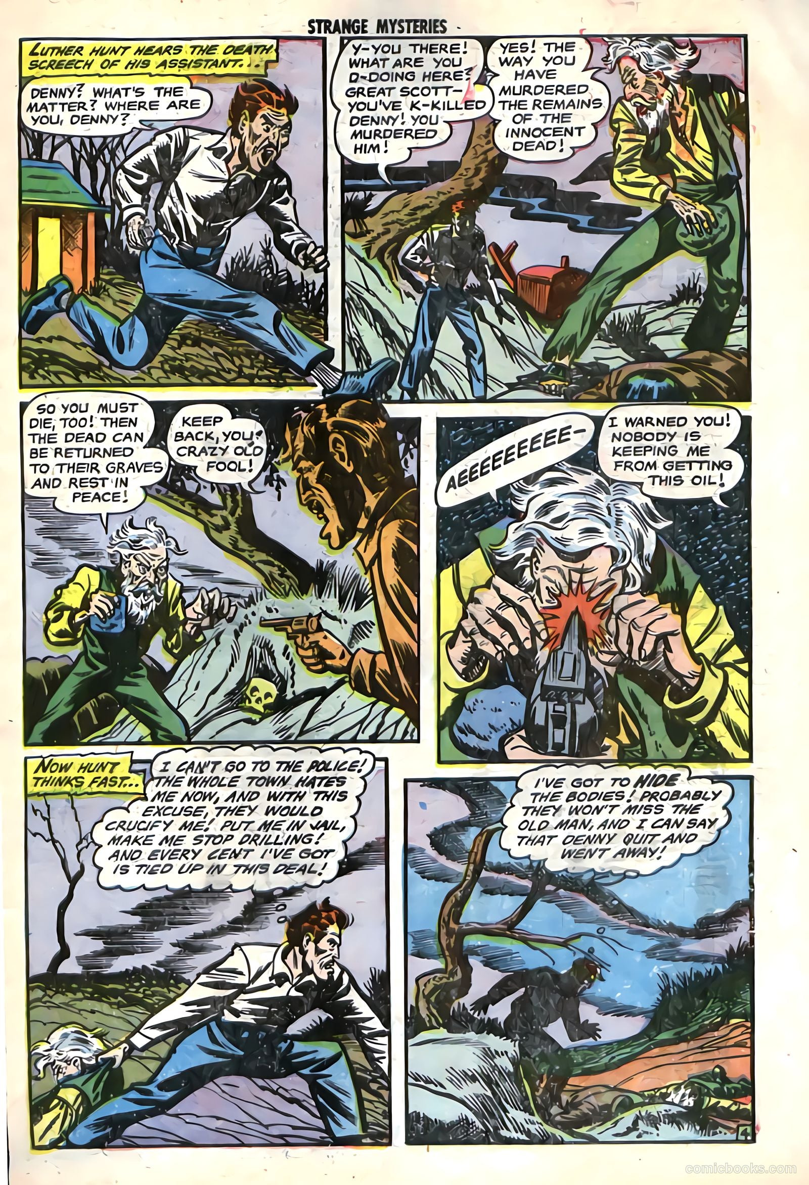 Strange Mysteries #14 (1953) — page 23 of 36