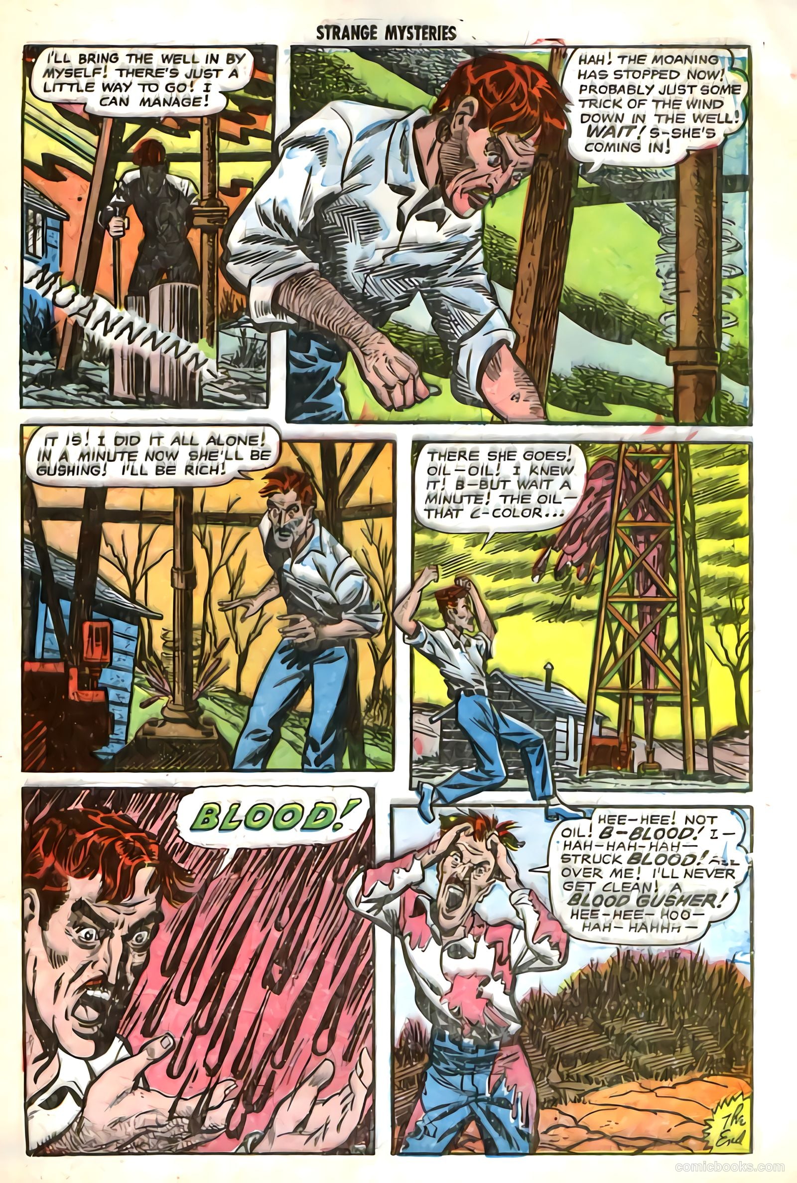 Strange Mysteries #14 (1953) — page 25 of 36