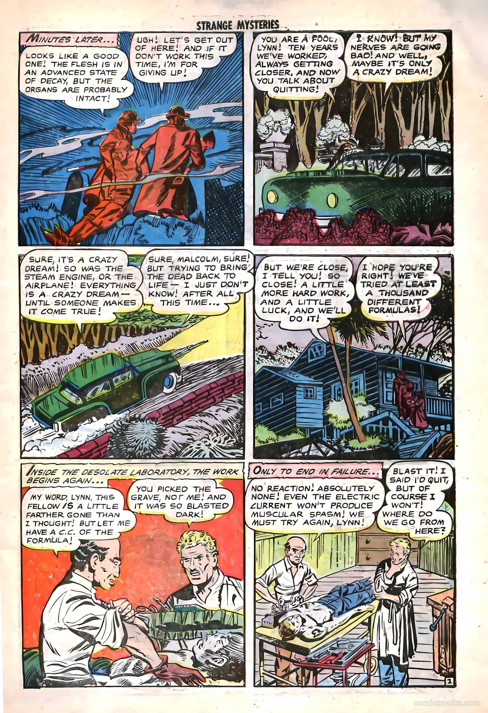 Strange Mysteries #14 (1953) — page 27 of 36