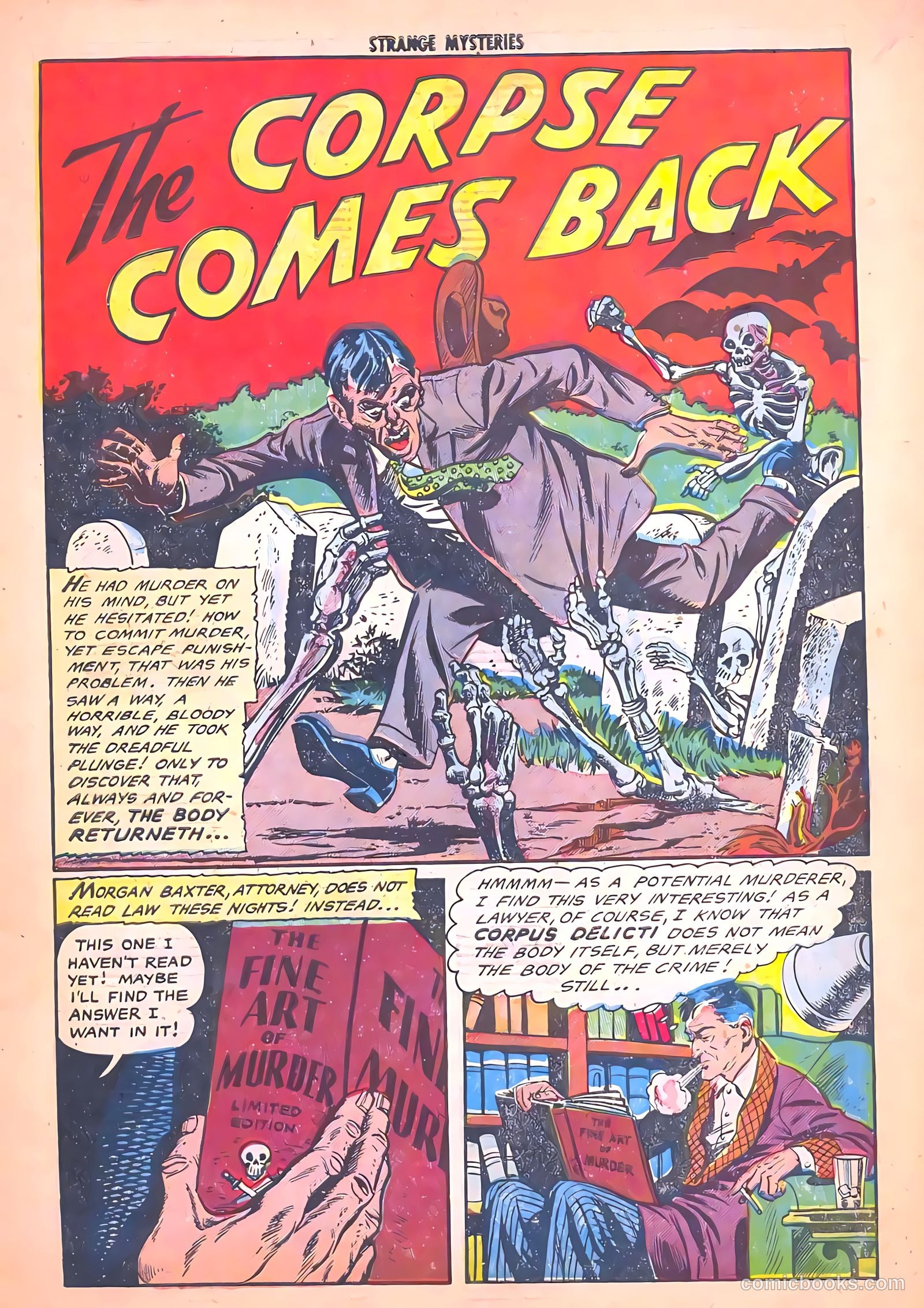 Strange Mysteries #15 (1954) — page 3 of 36