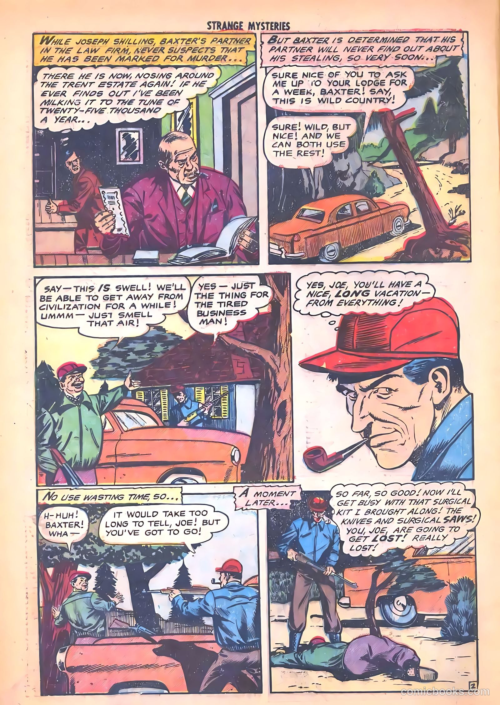 Strange Mysteries #15 (1954) — page 4 of 36
