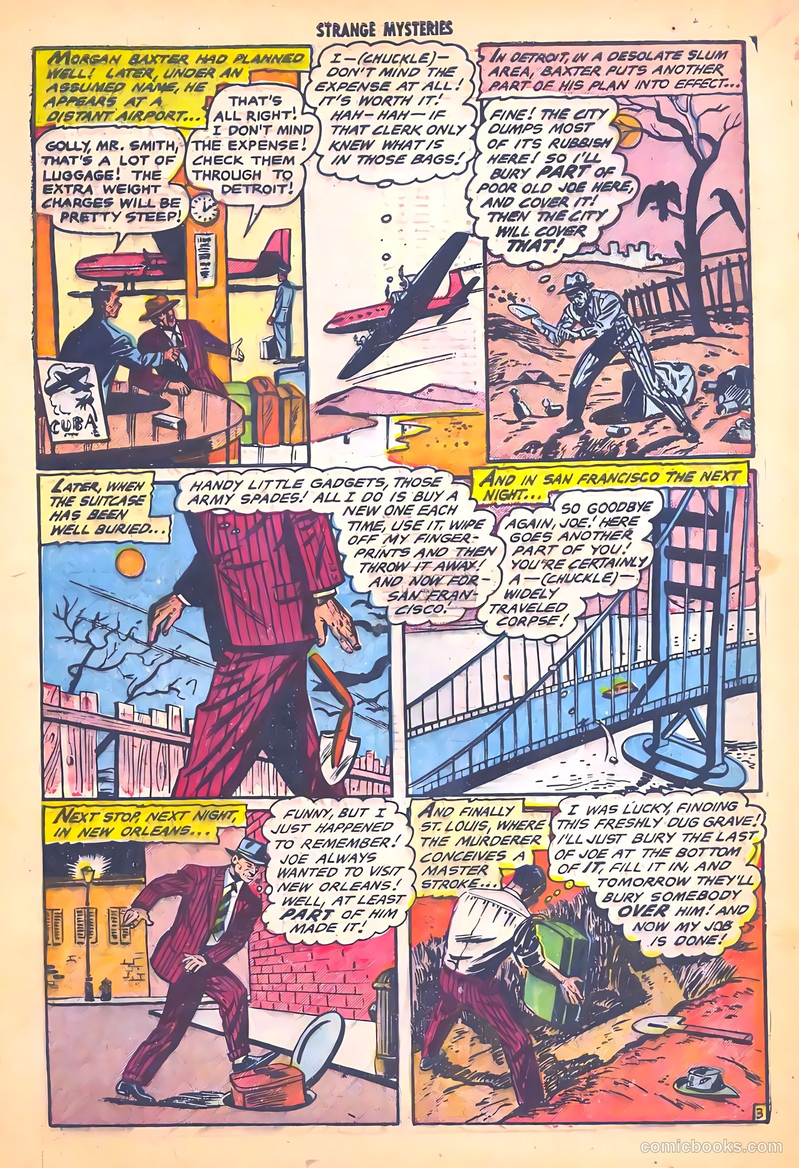 Strange Mysteries #15 (1954) — page 5 of 36