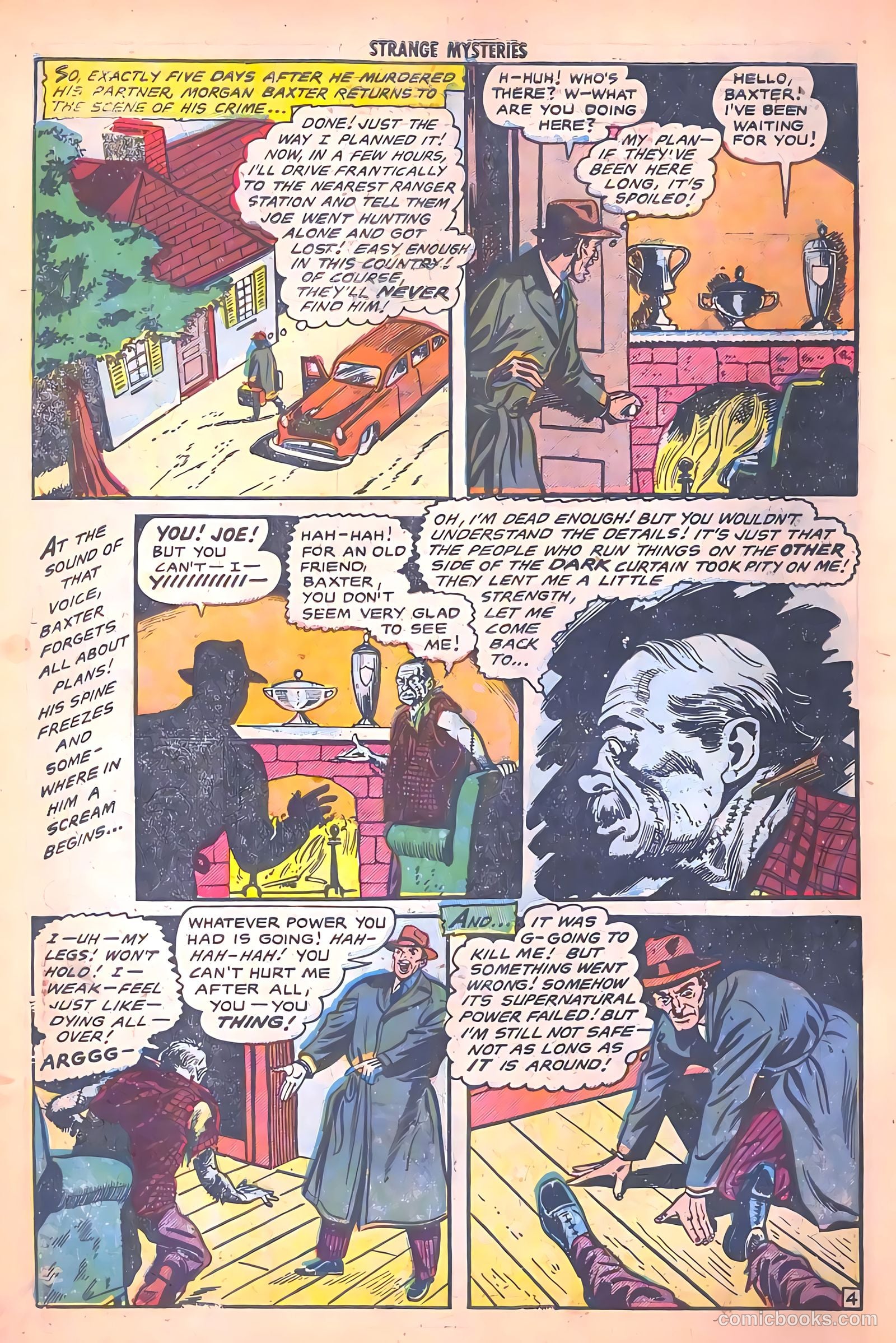 Strange Mysteries #15 (1954) — page 6 of 36