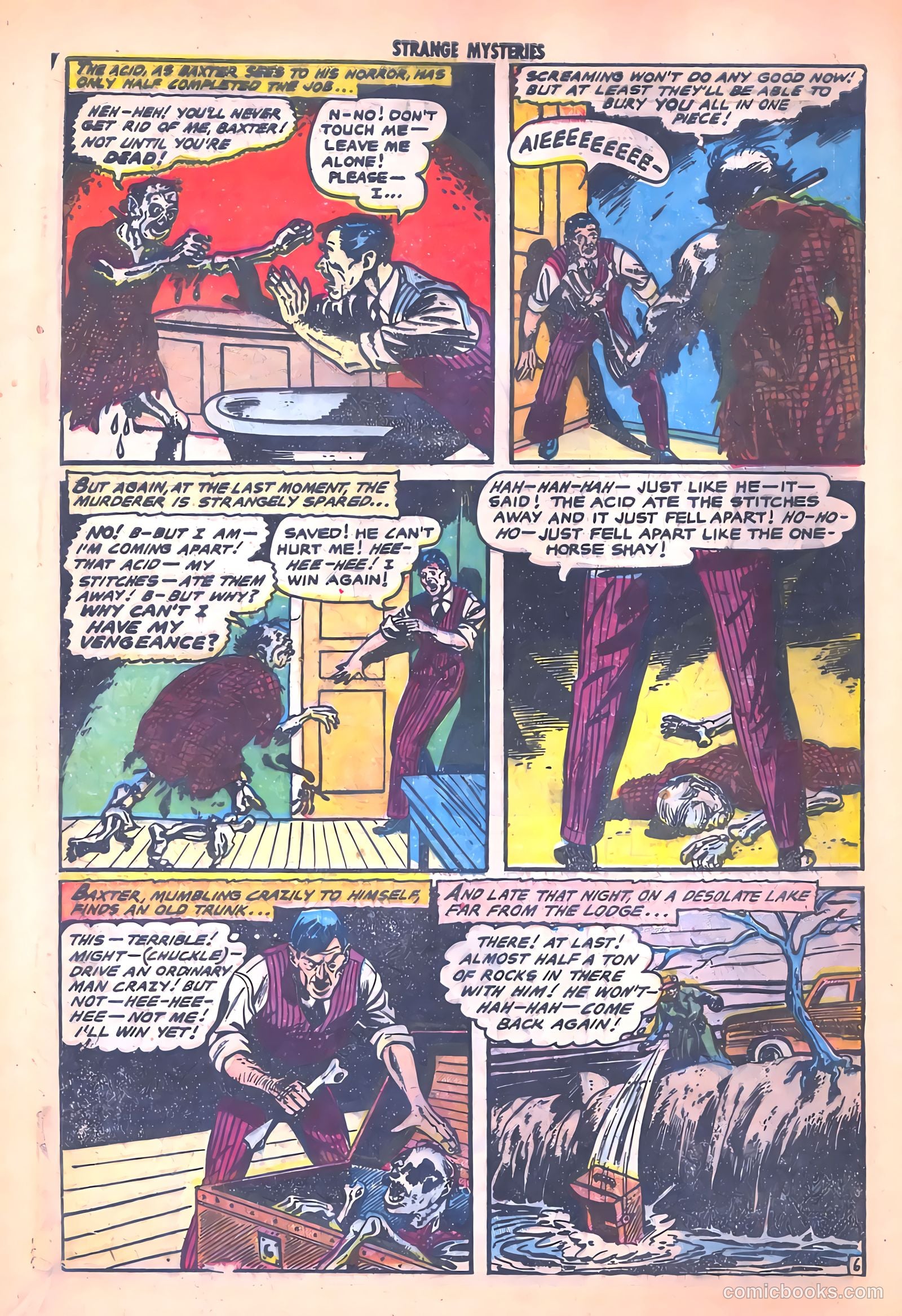 Strange Mysteries #15 (1954) — page 8 of 36