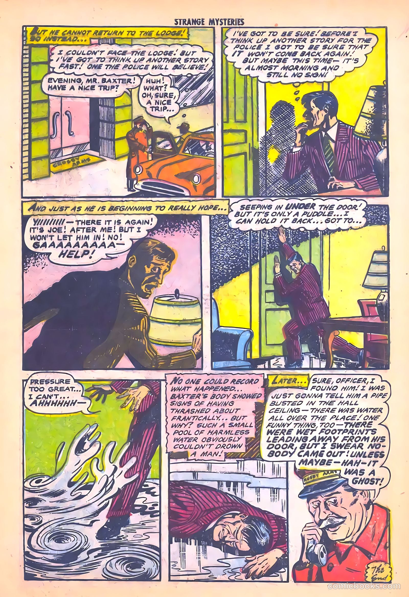 Strange Mysteries #15 (1954) — page 9 of 36
