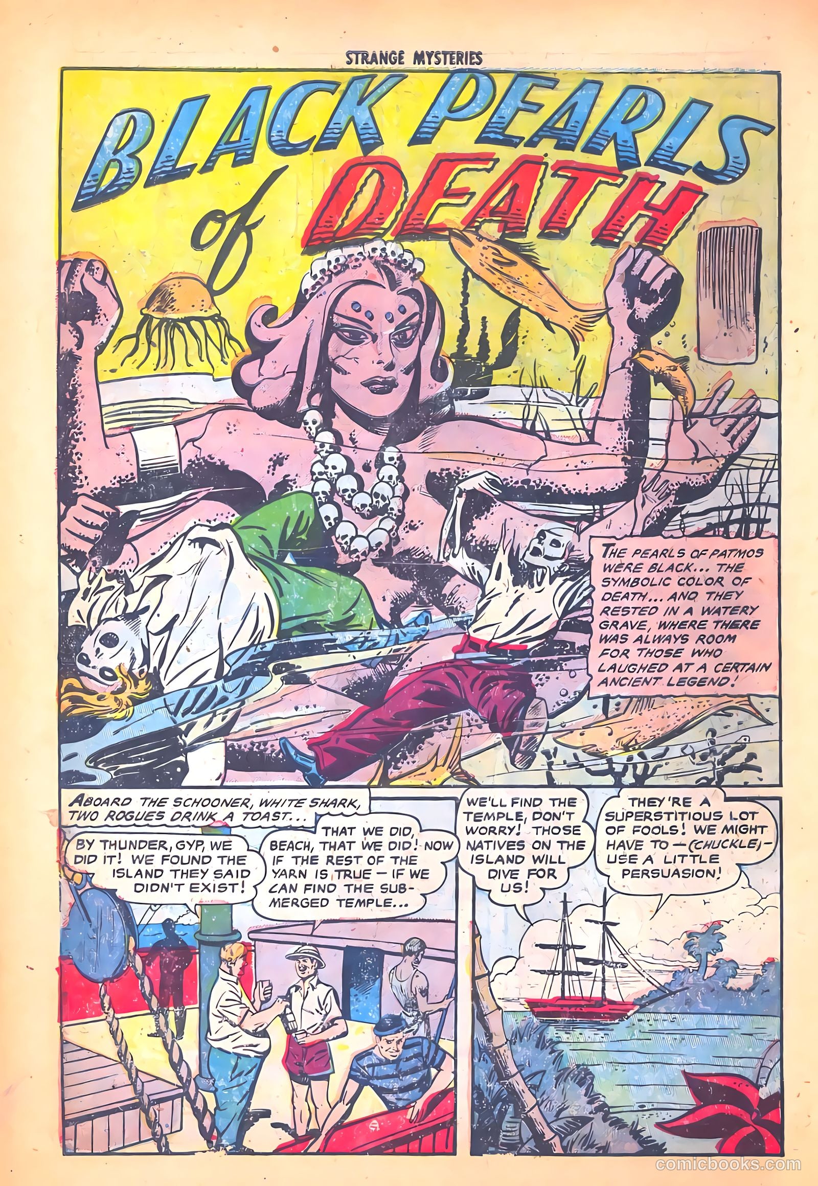 Strange Mysteries #15 (1954) — page 10 of 36