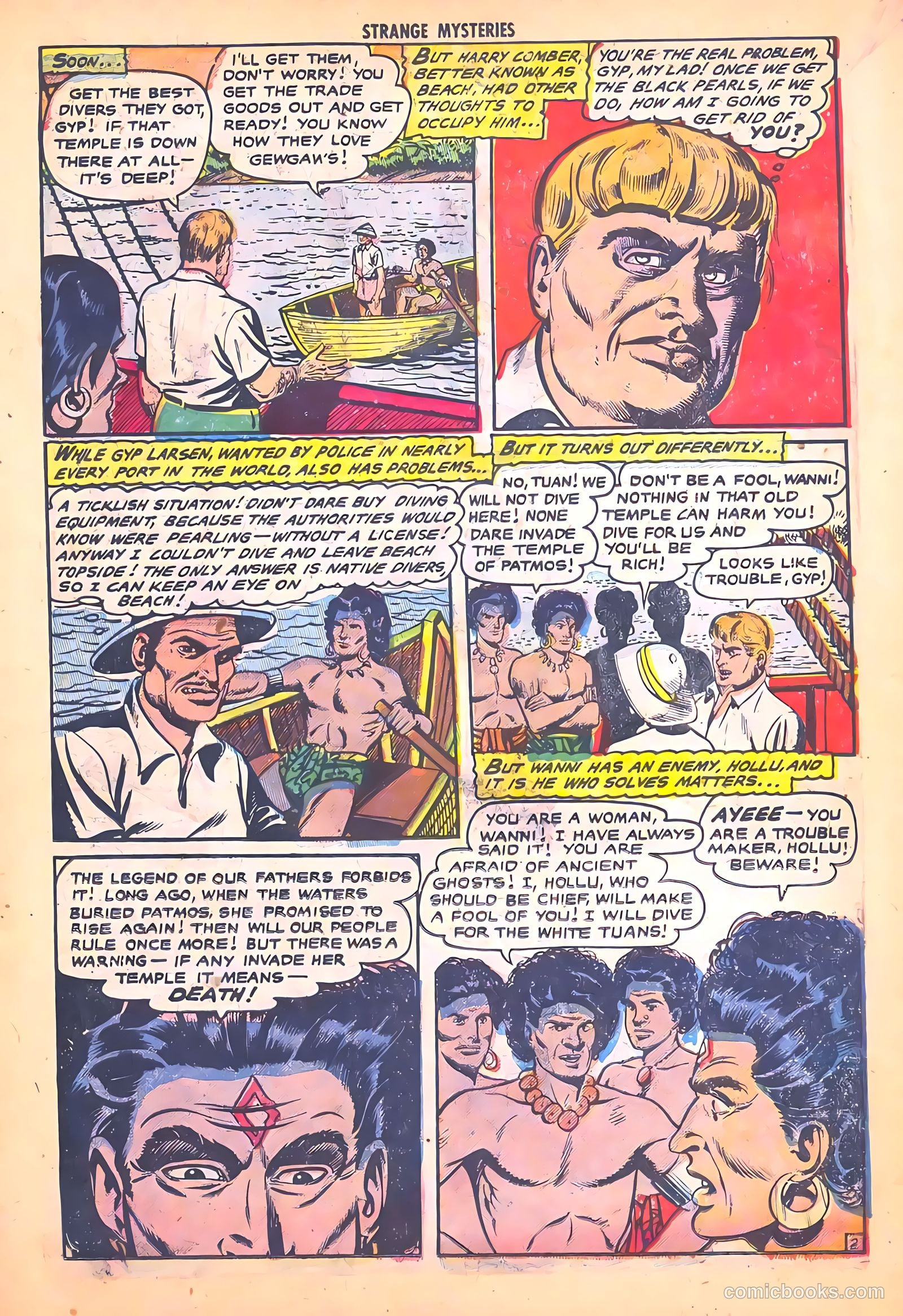 Strange Mysteries #15 (1954) — page 11 of 36