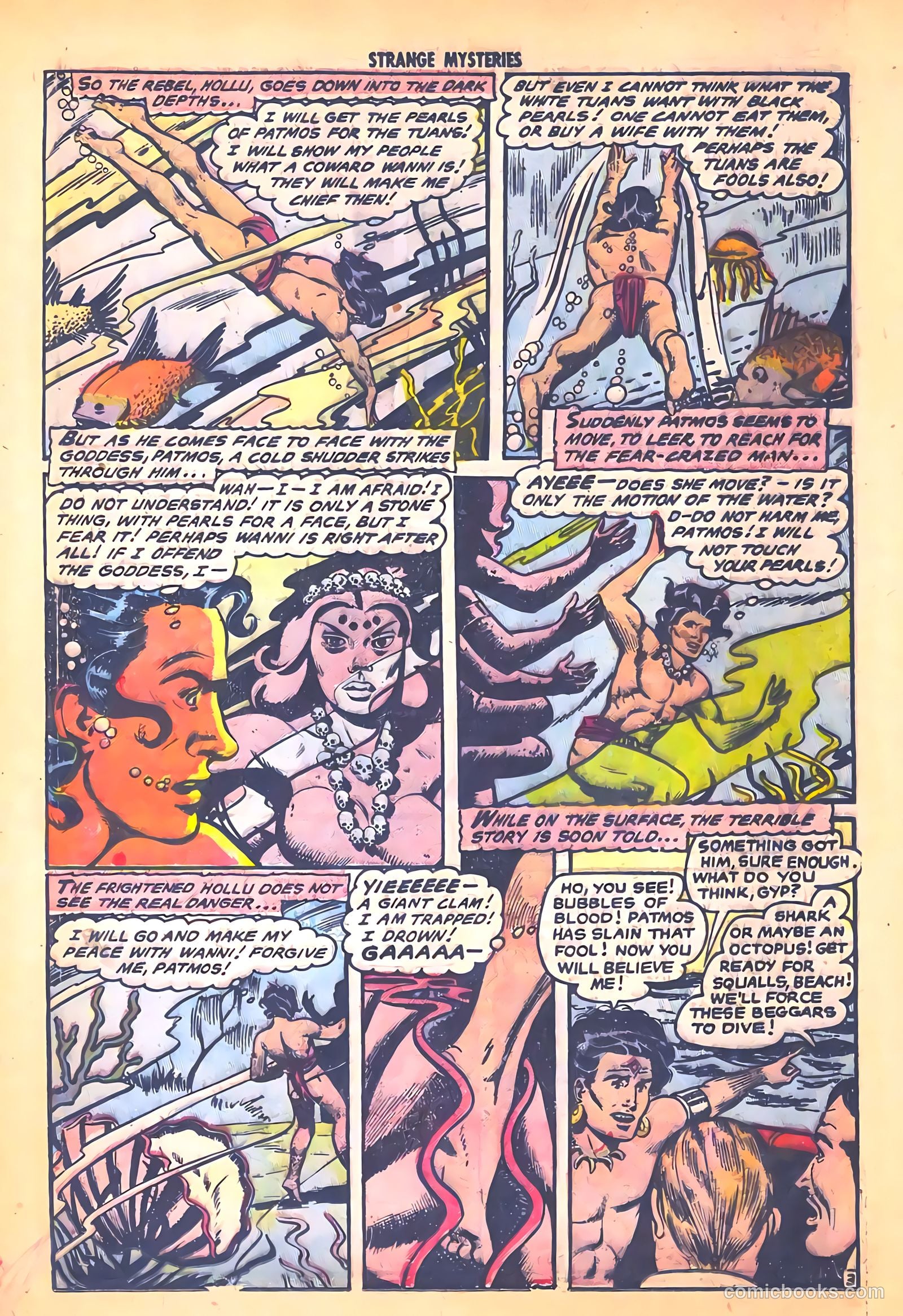 Strange Mysteries #15 (1954) — page 12 of 36