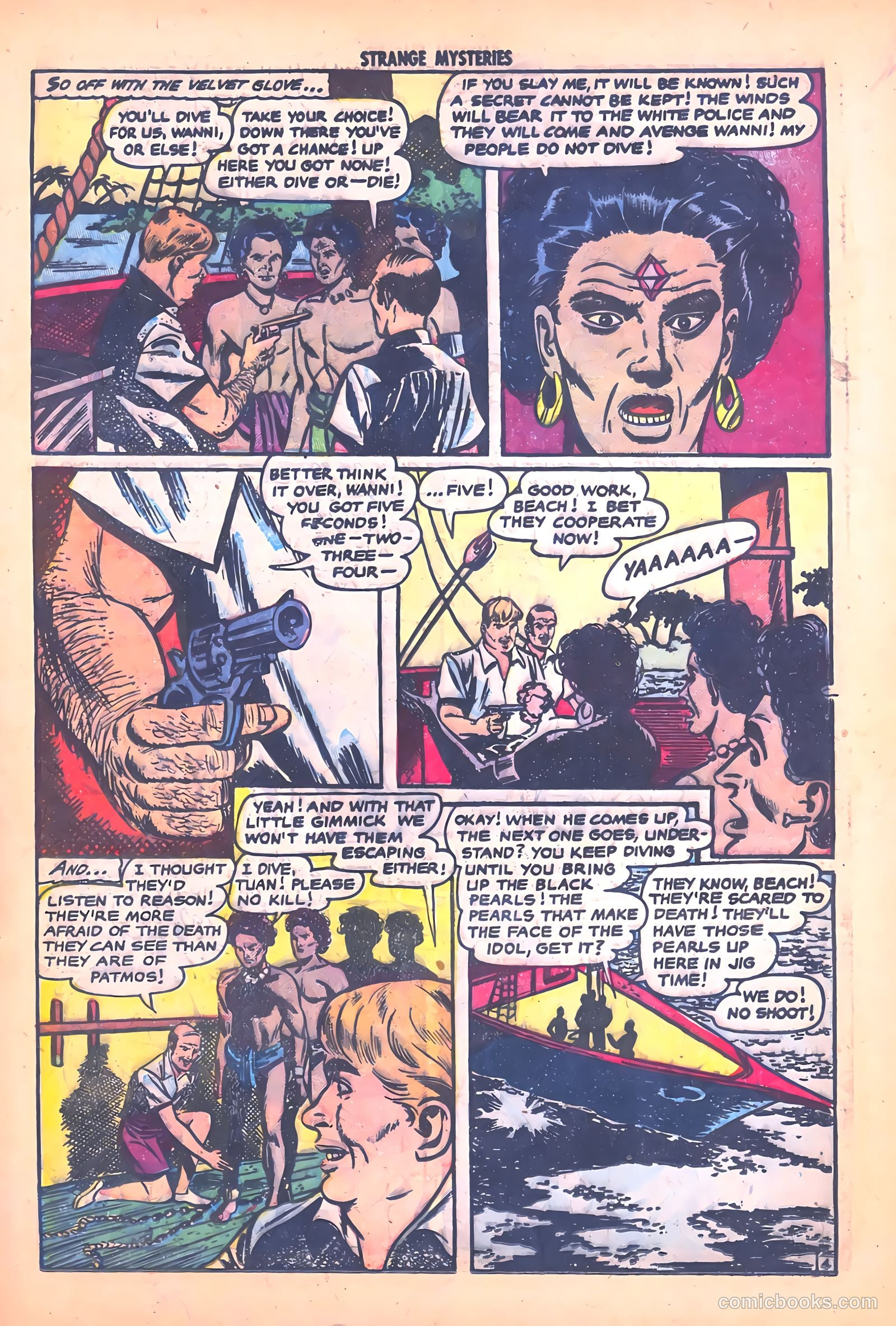 Strange Mysteries #15 (1954) — page 13 of 36