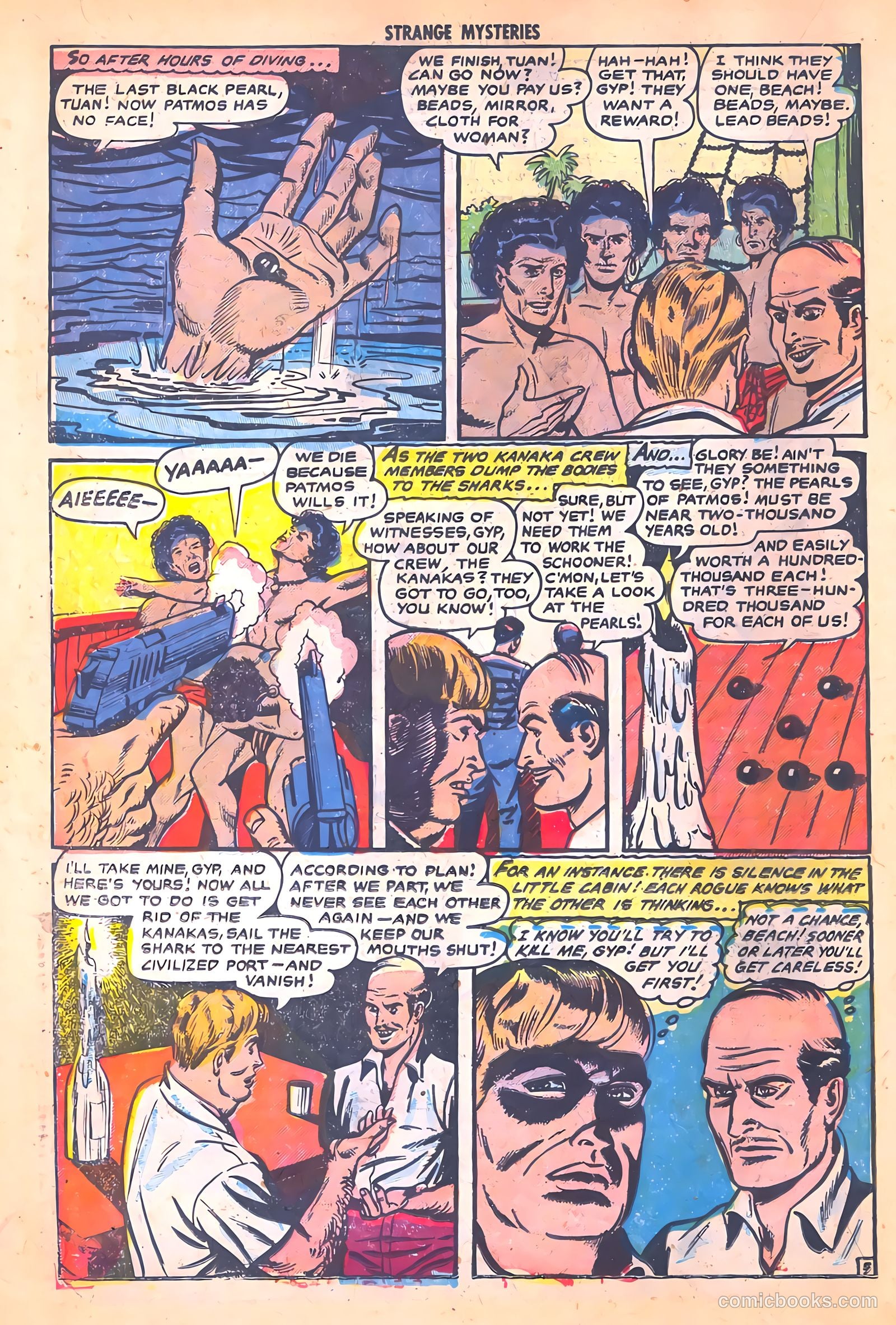 Strange Mysteries #15 (1954) — page 14 of 36