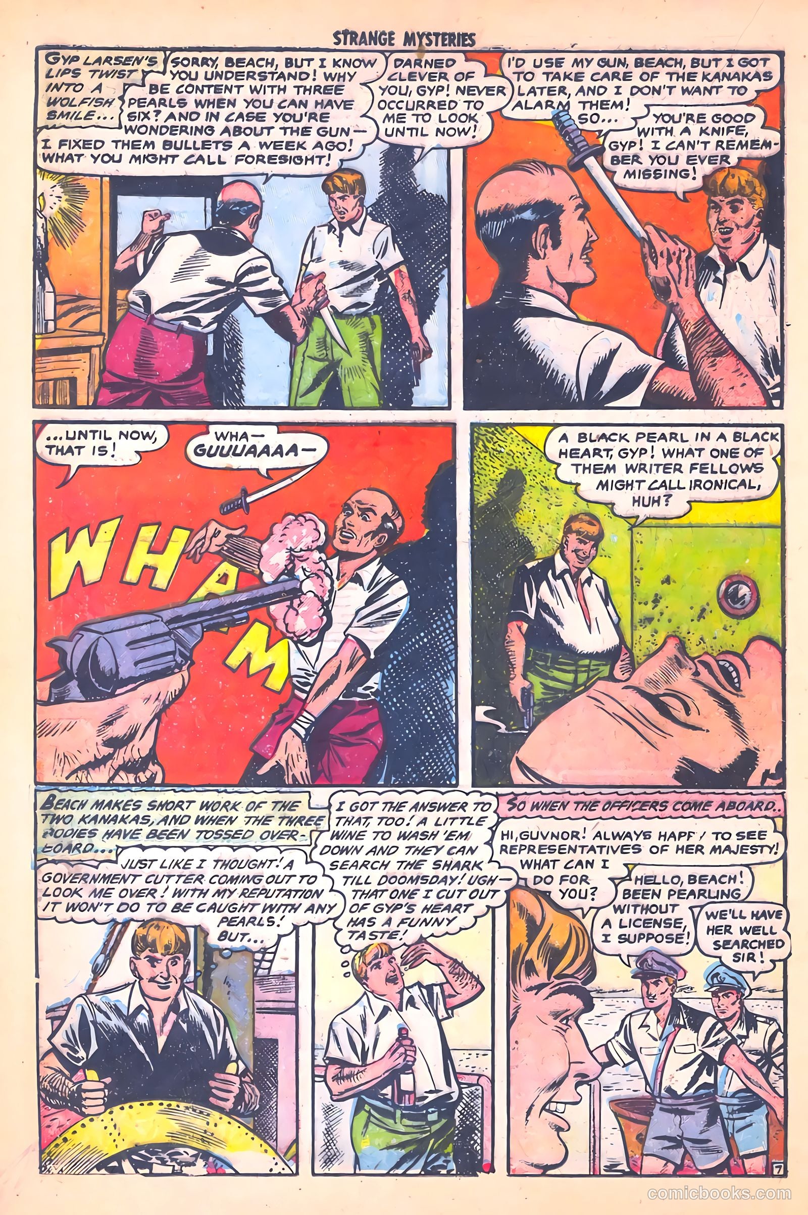 Strange Mysteries #15 (1954) — page 16 of 36