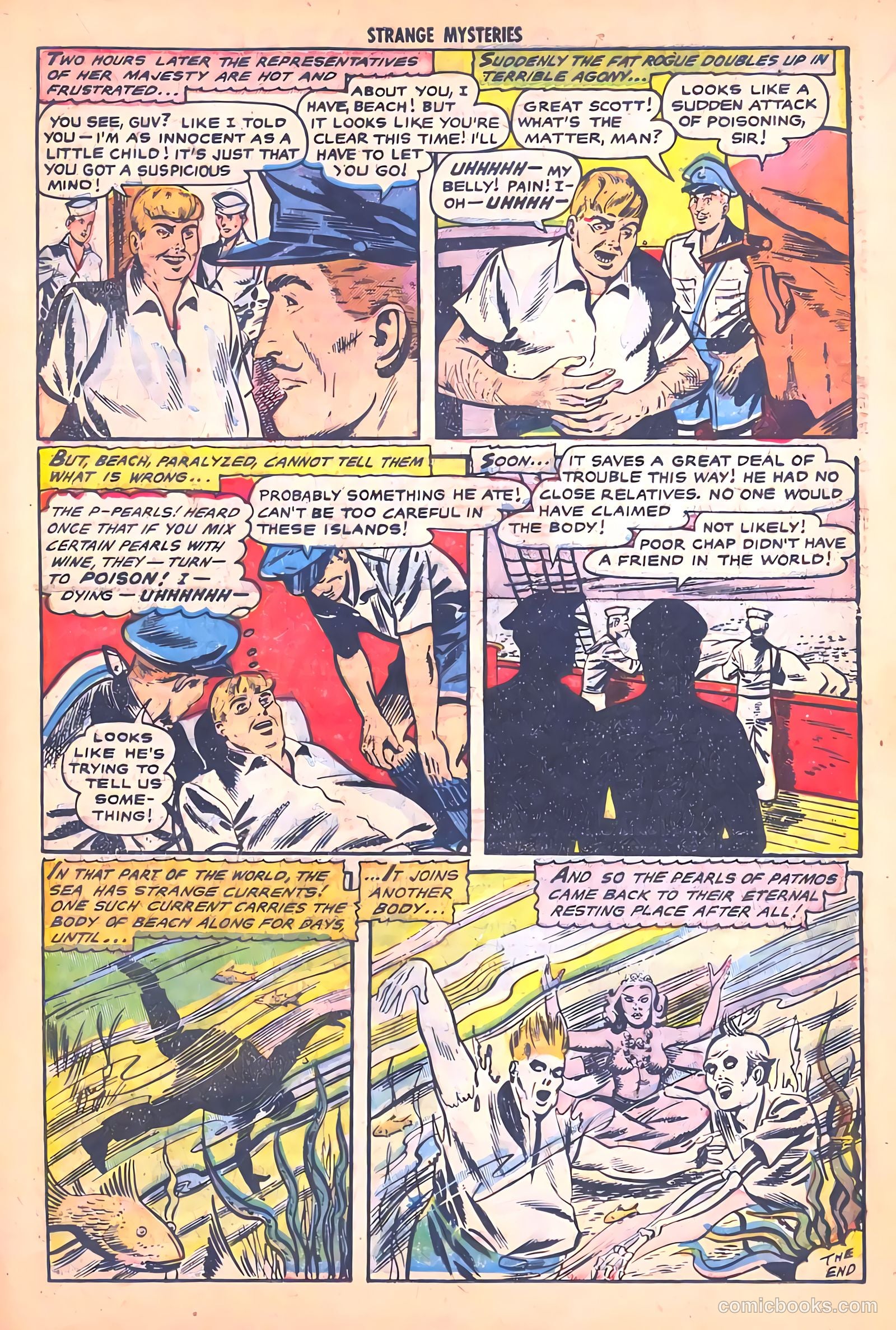 Strange Mysteries #15 (1954) — page 17 of 36