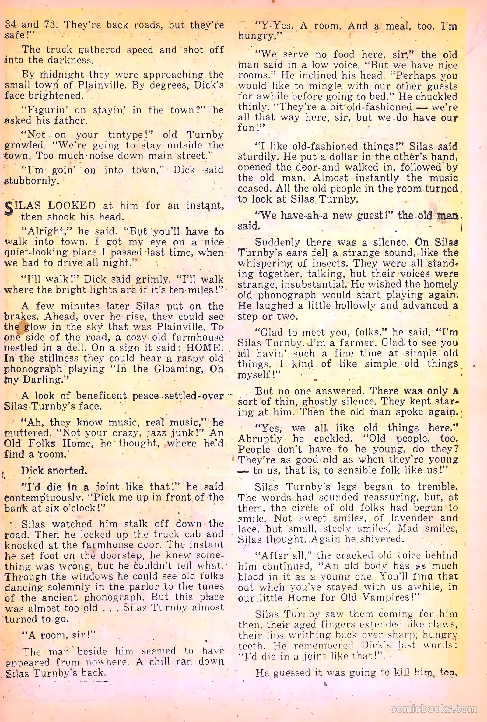 Strange Mysteries #15 (1954) — page 19 of 36
