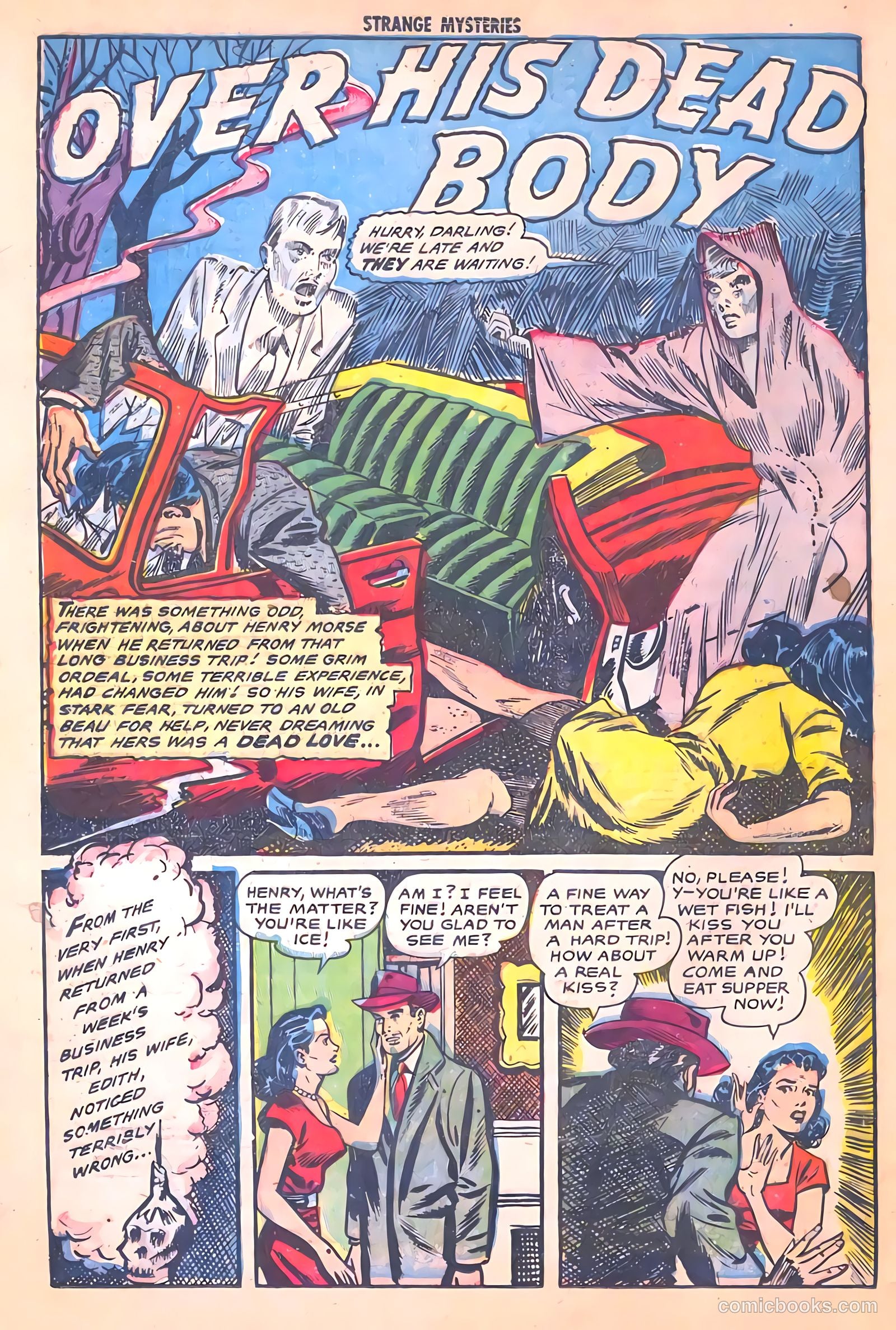 Strange Mysteries #15 (1954) — page 20 of 36