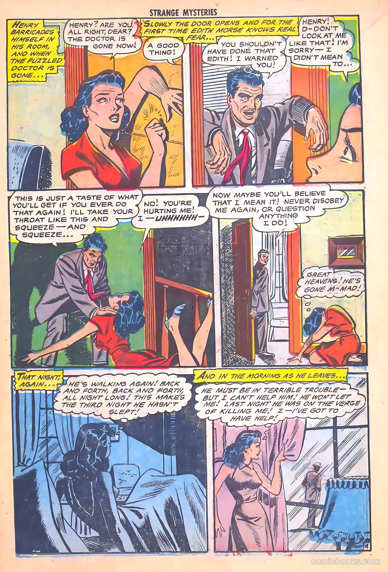 Strange Mysteries #15 (1954) — page 23 of 36