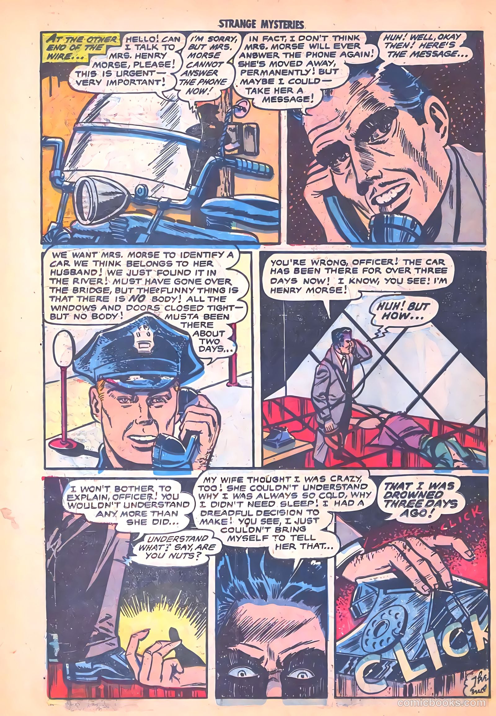 Strange Mysteries #15 (1954) — page 26 of 36