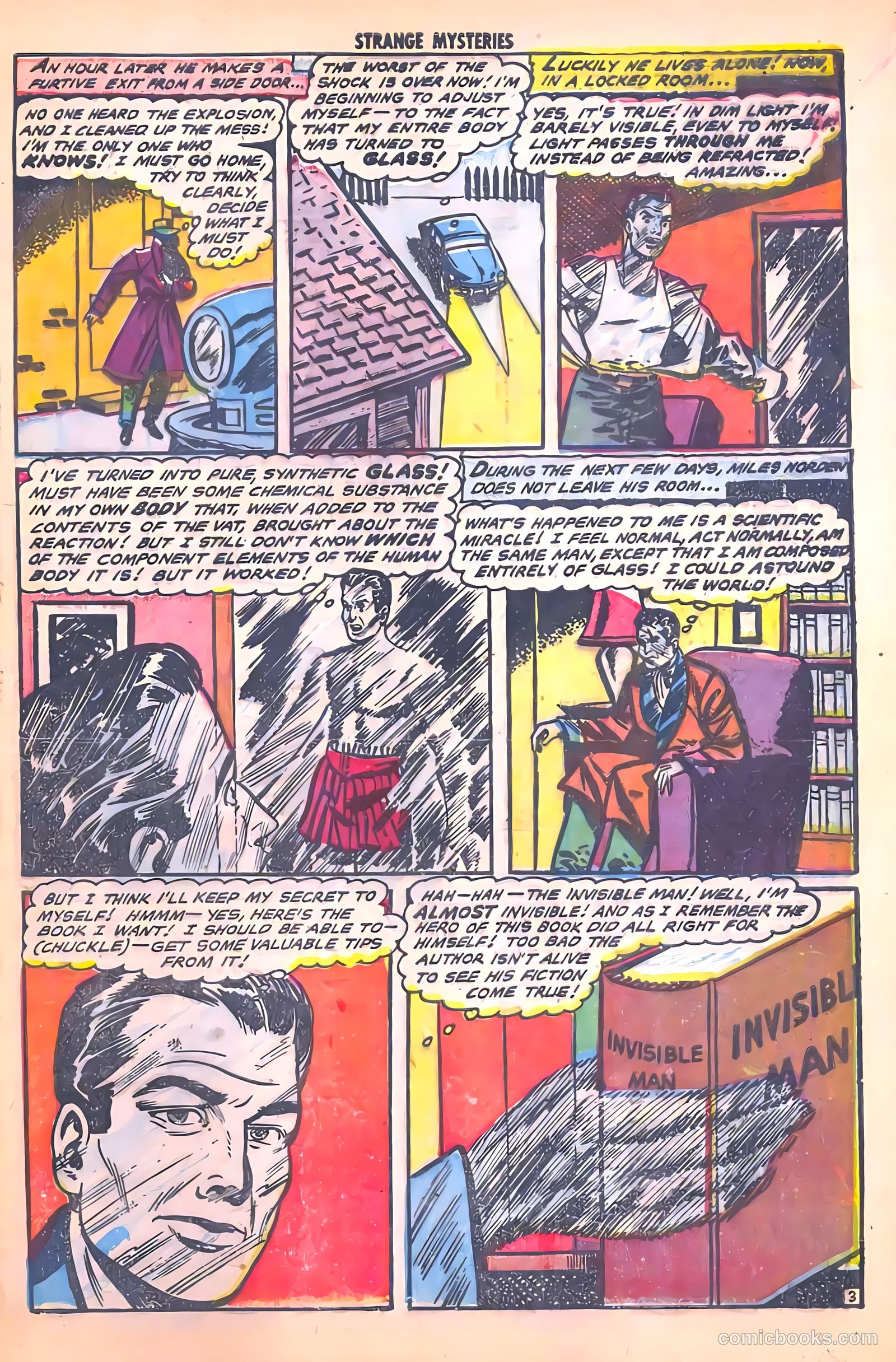 Strange Mysteries #15 (1954) — page 29 of 36