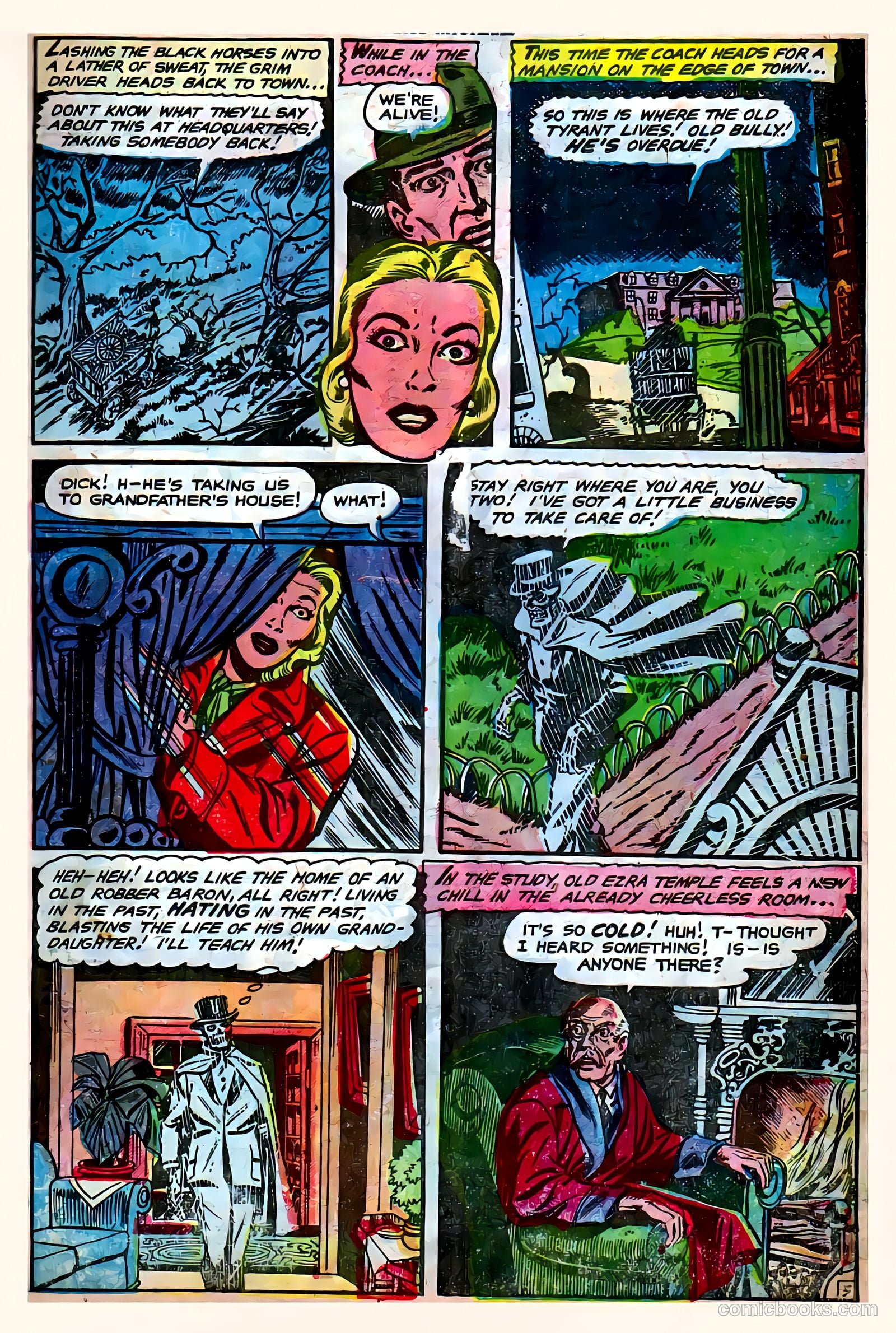 Strange Mysteries #16 (1954) — page 7 of 36