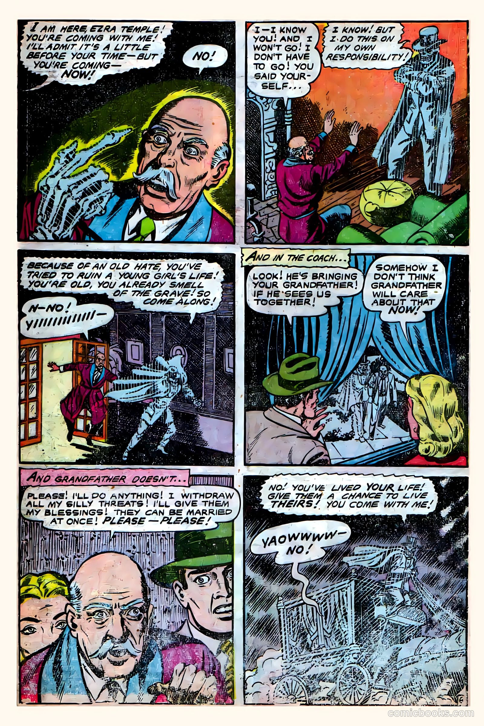 Strange Mysteries #16 (1954) — page 8 of 36