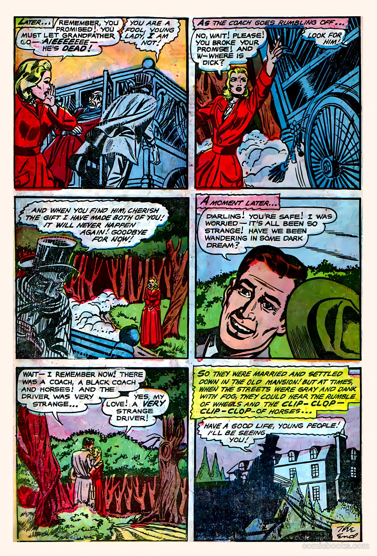 Strange Mysteries #16 (1954) — page 10 of 36