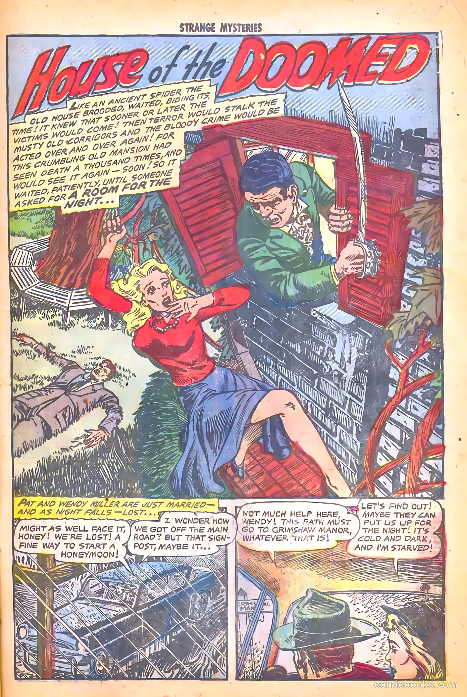 Strange Mysteries #16 (1954) — page 11 of 36