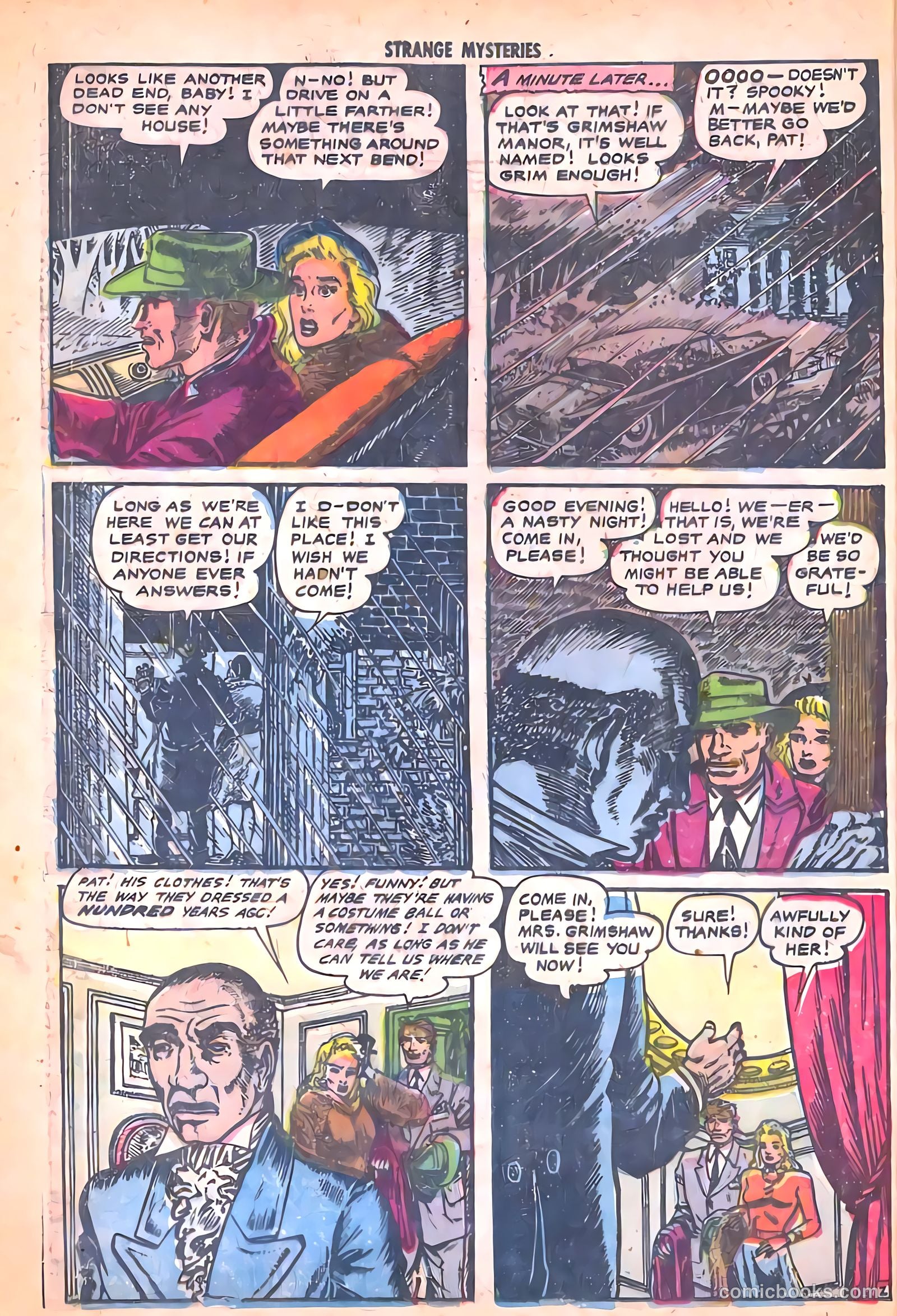 Strange Mysteries #16 (1954) — page 12 of 36