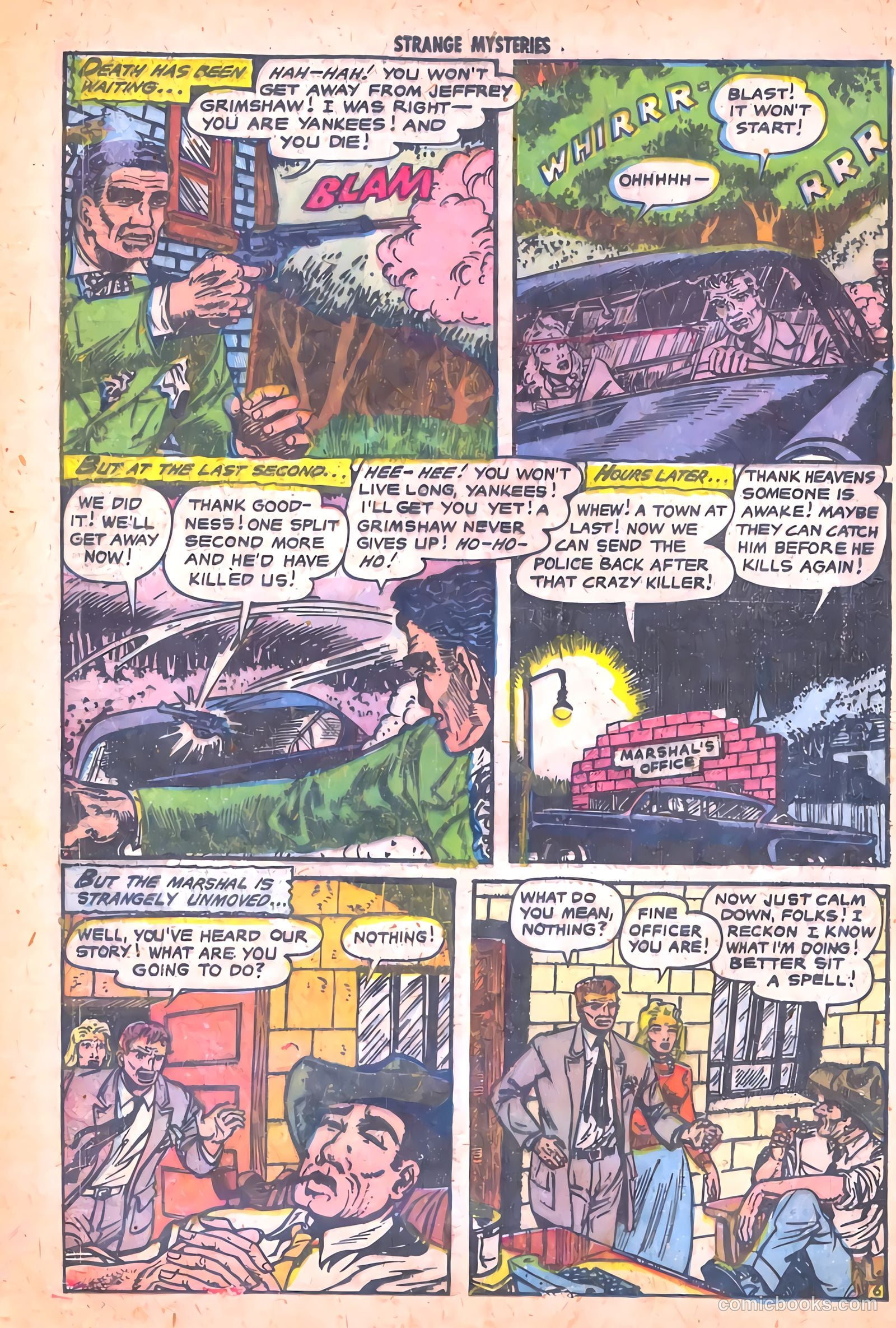 Strange Mysteries #16 (1954) — page 16 of 36