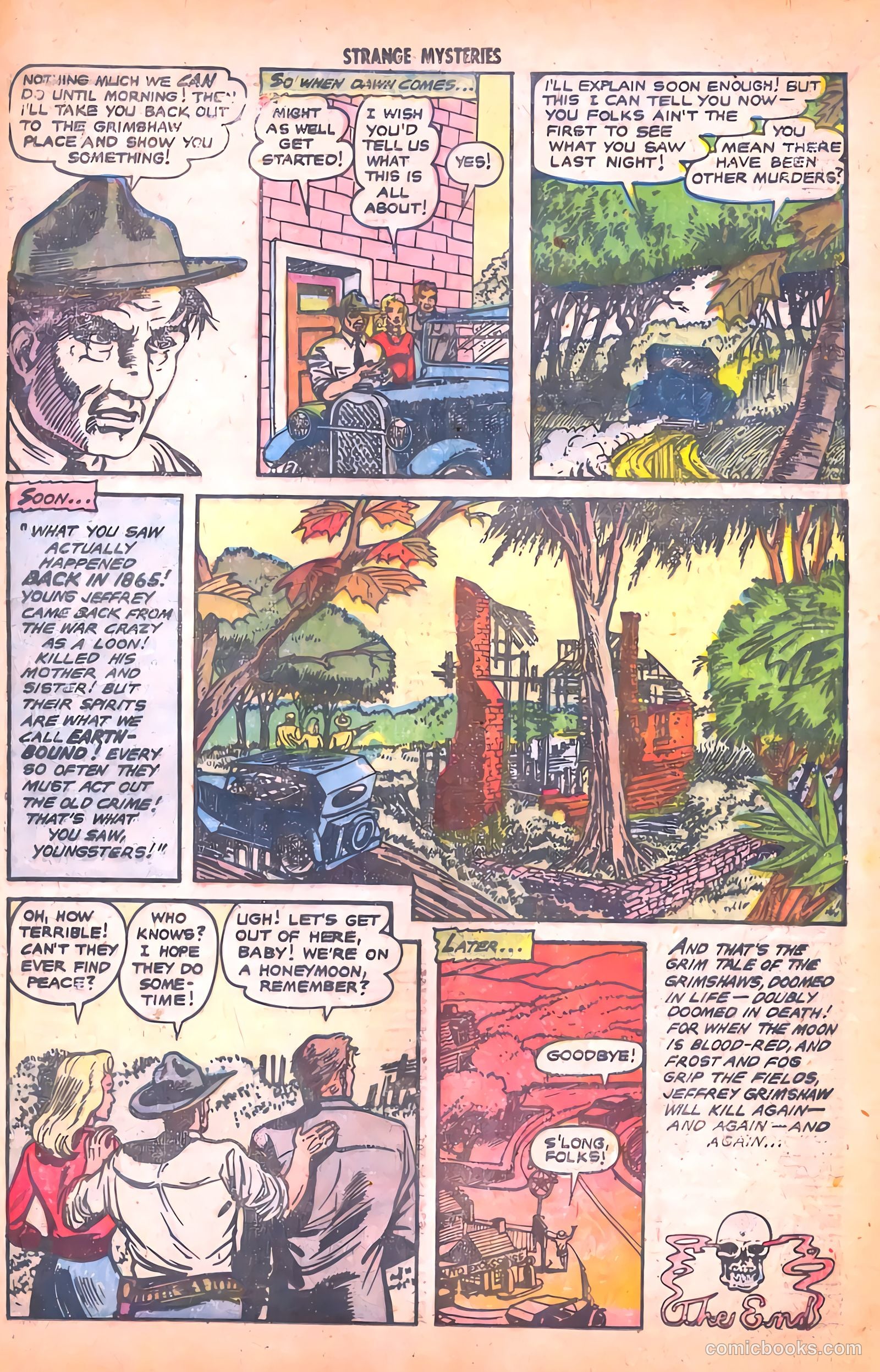 Strange Mysteries #16 (1954) — page 17 of 36