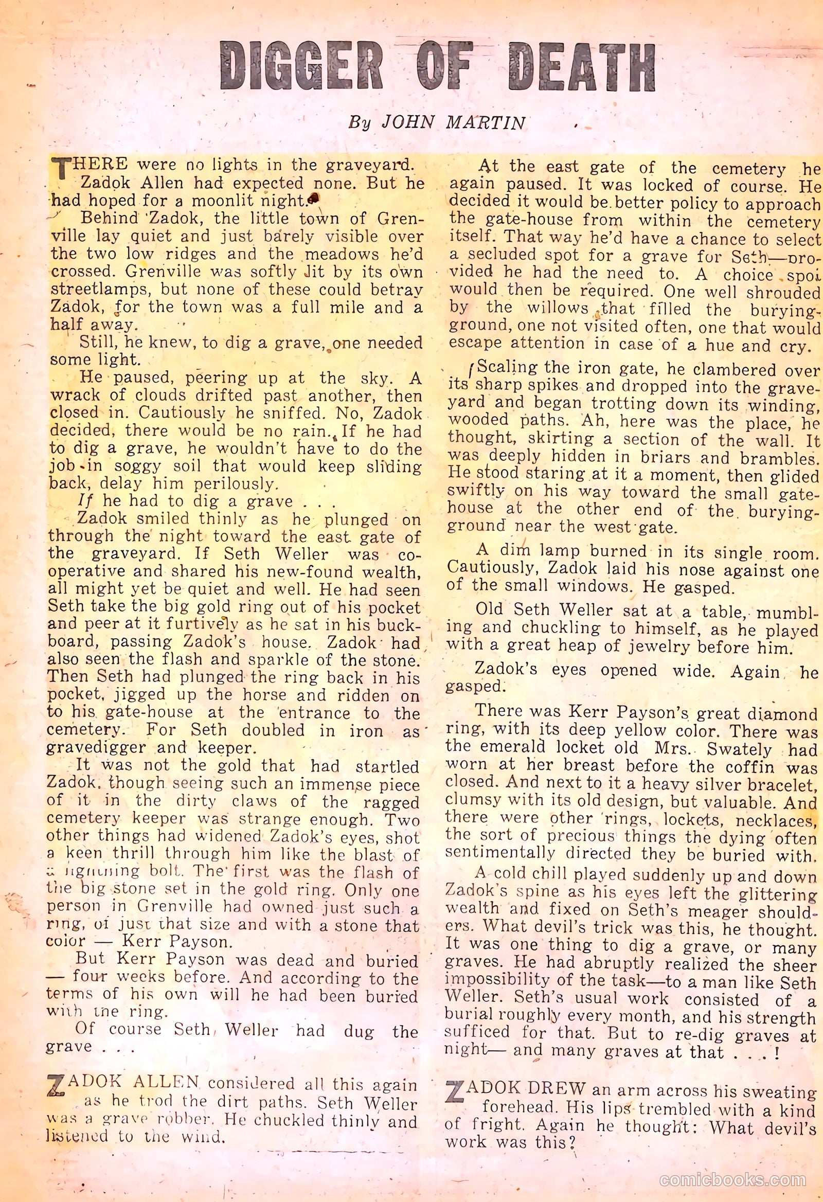 Strange Mysteries #16 (1954) — page 18 of 36