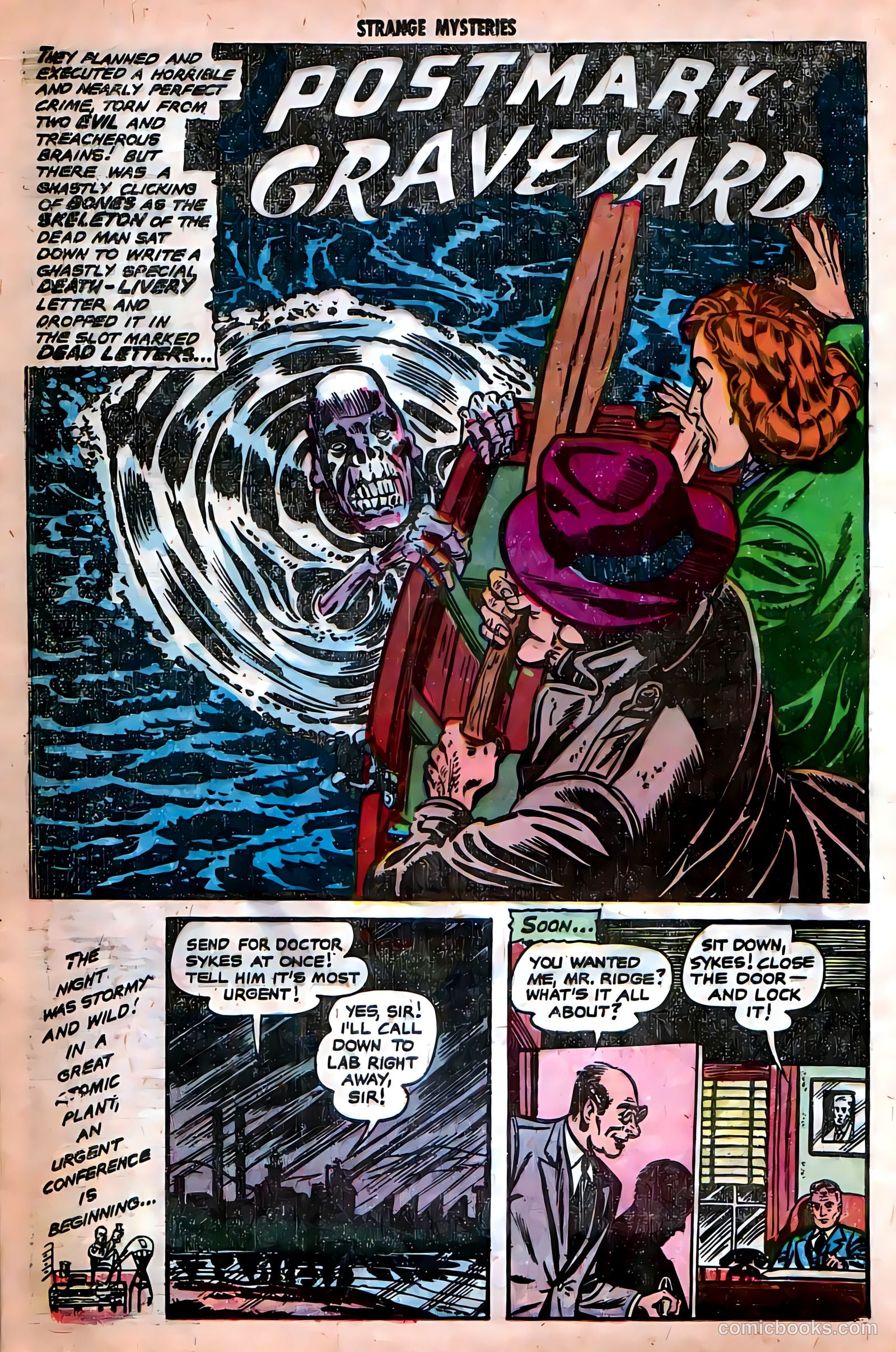 Strange Mysteries #16 (1954) — page 20 of 36