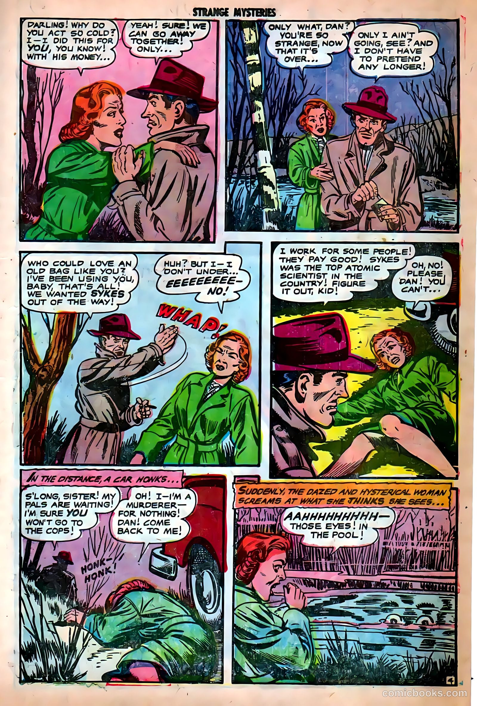 Strange Mysteries #16 (1954) — page 23 of 36