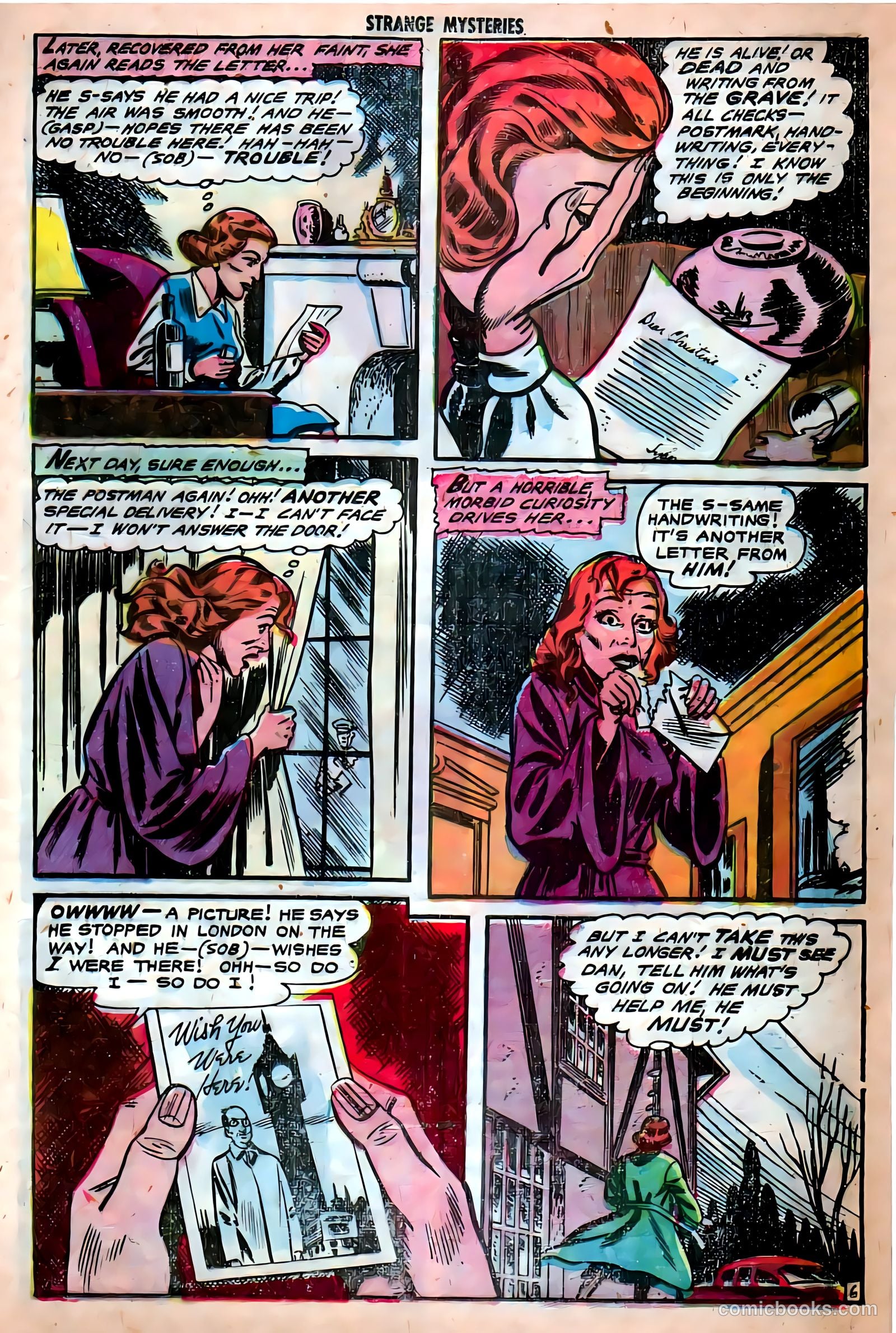 Strange Mysteries #16 (1954) — page 25 of 36