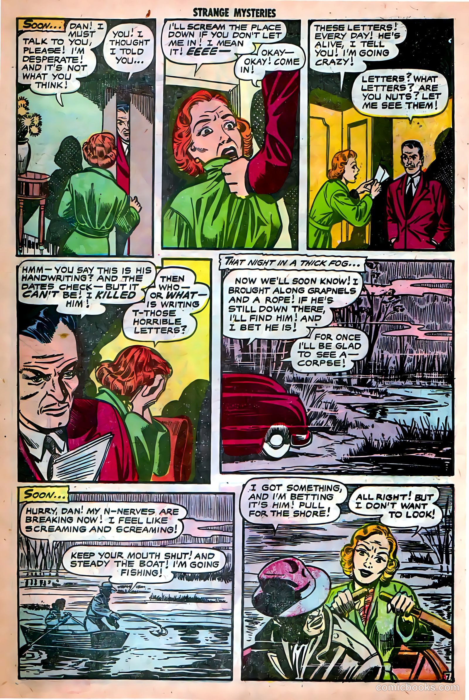 Strange Mysteries #16 (1954) — page 26 of 36
