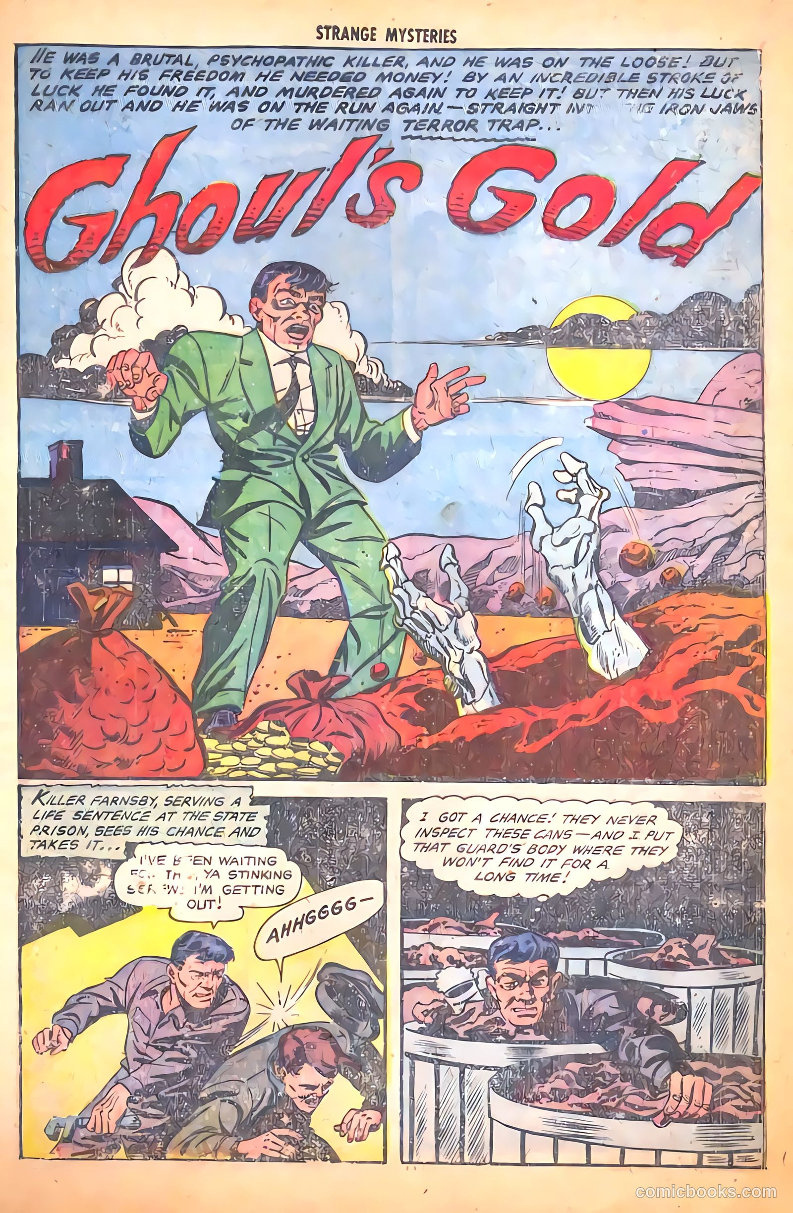 Strange Mysteries #16 (1954) — page 29 of 36