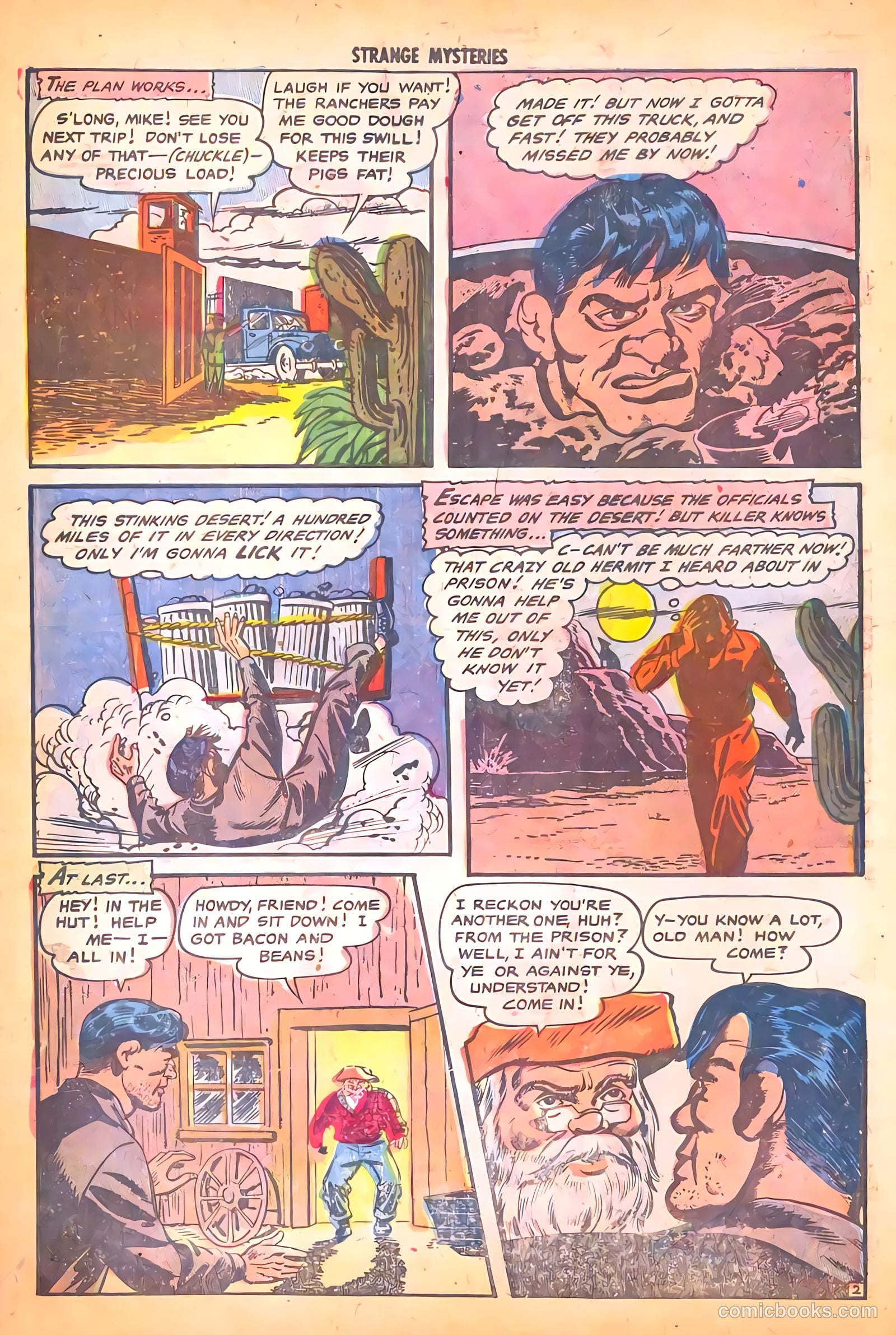 Strange Mysteries #16 (1954) — page 30 of 36