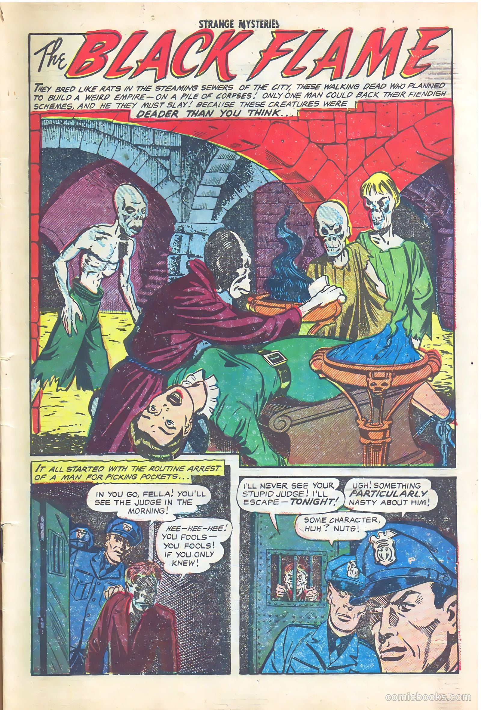 Strange Mysteries #17 (1954) — page 2 of 25