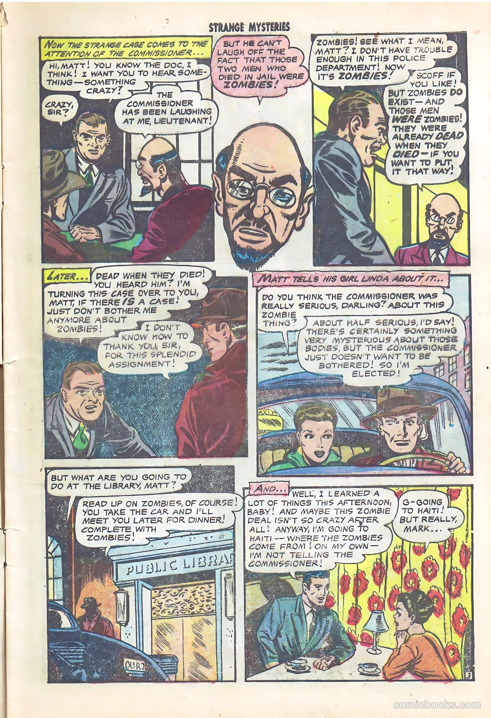 Strange Mysteries #17 (1954) — page 4 of 25