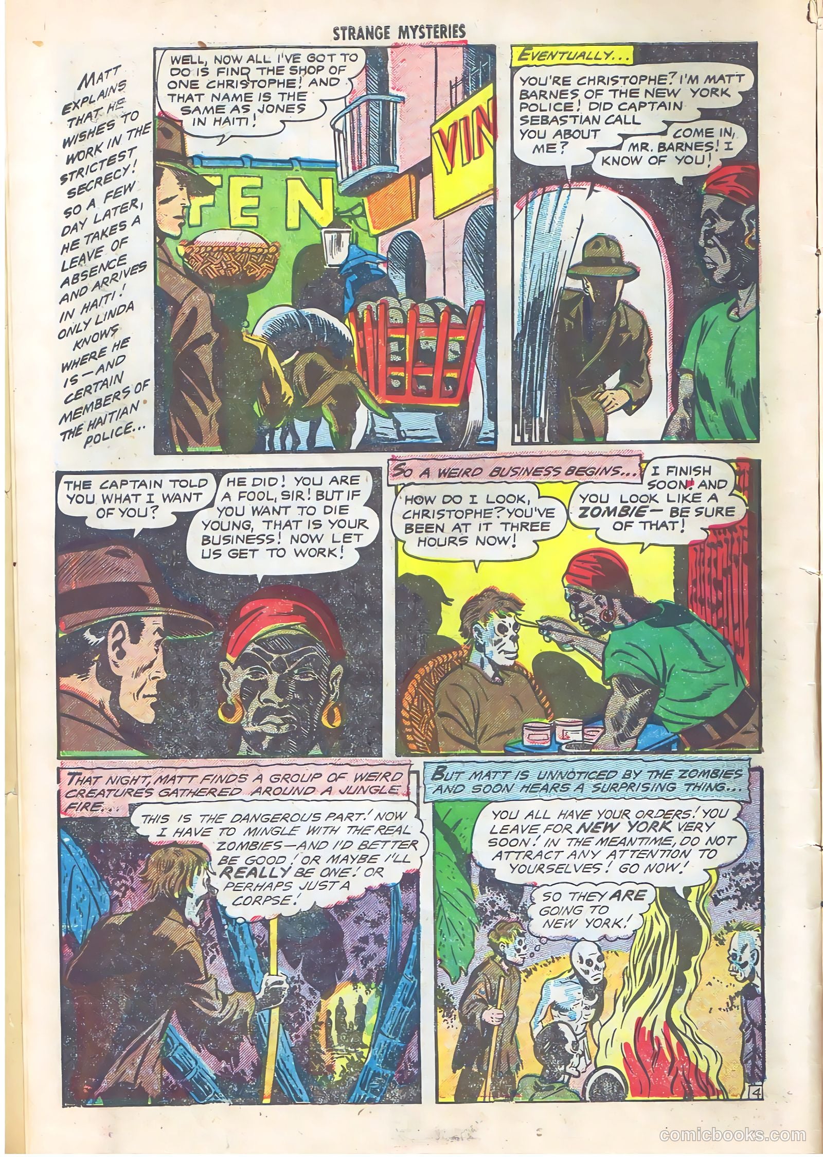 Strange Mysteries #17 (1954) — page 5 of 25