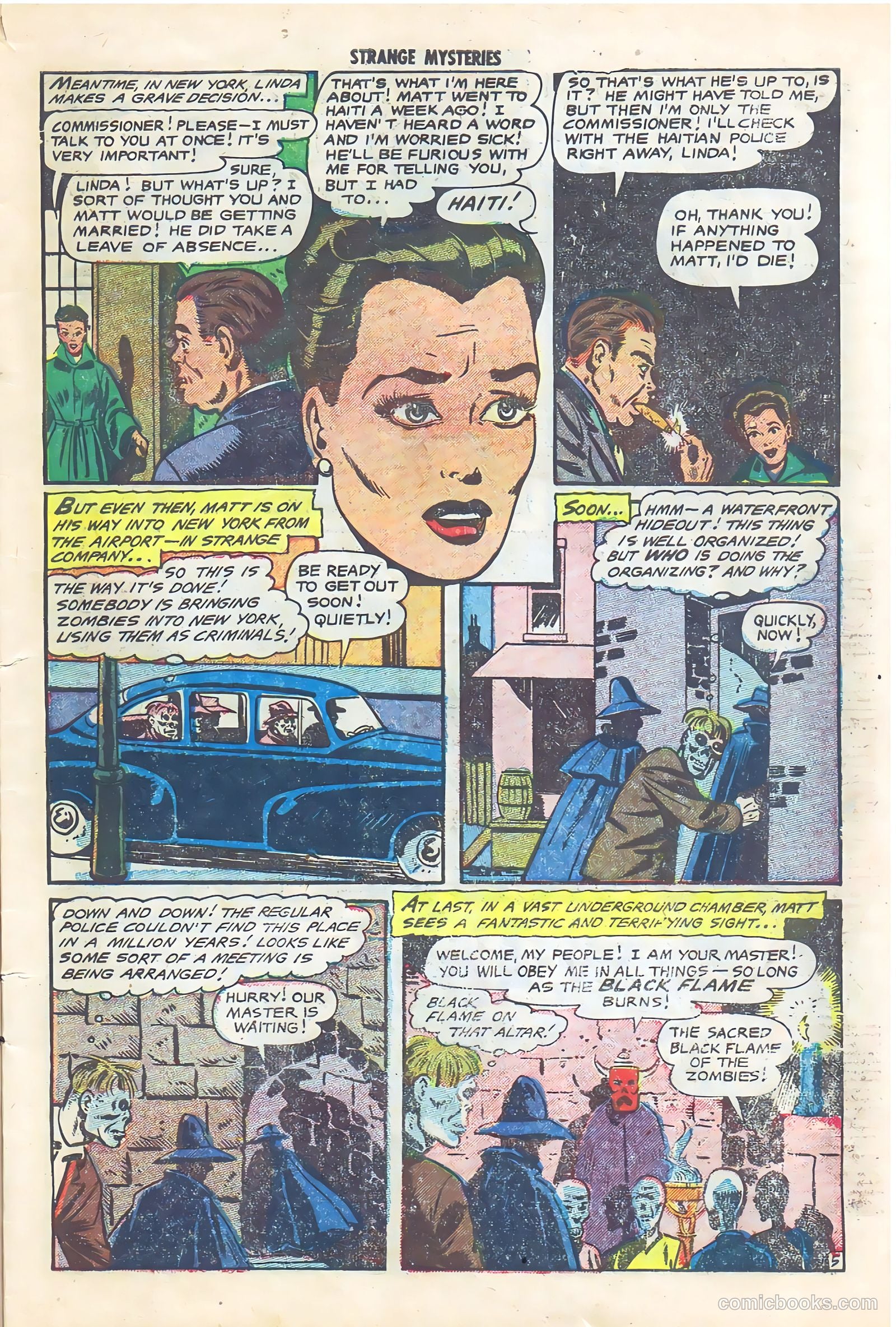 Strange Mysteries #17 (1954) — page 6 of 25