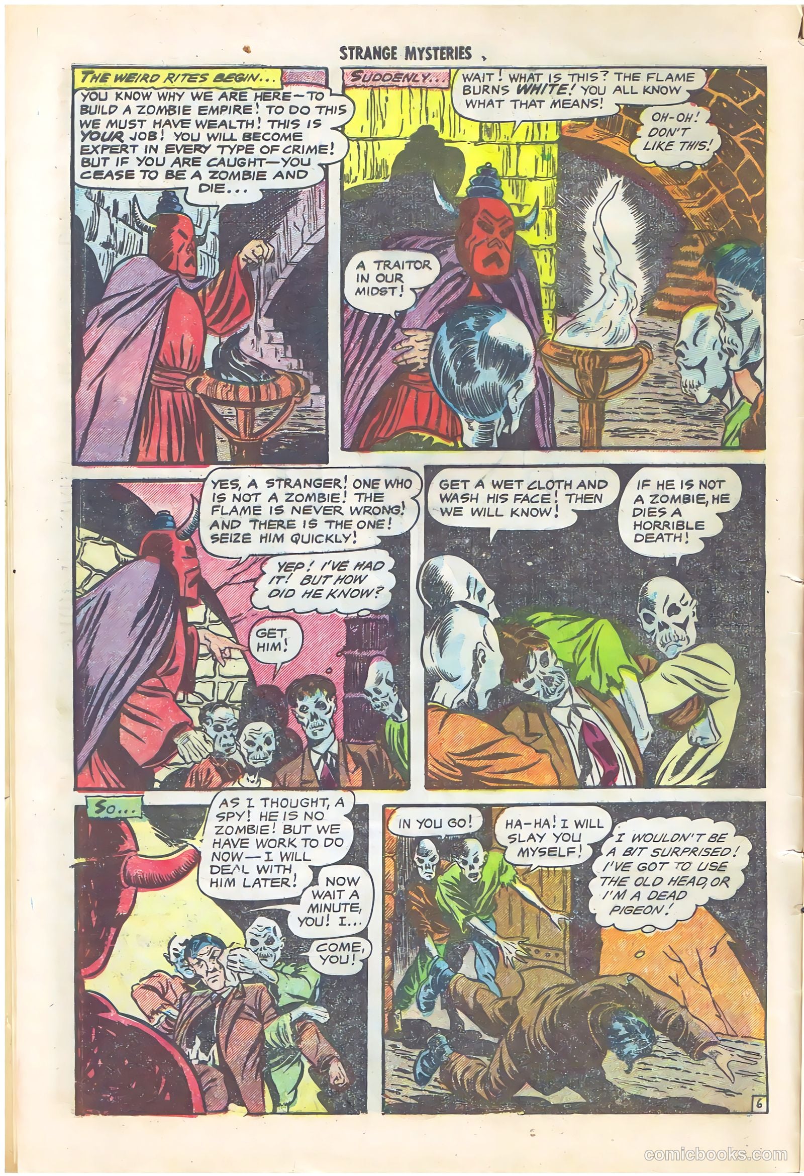 Strange Mysteries #17 (1954) — page 7 of 25