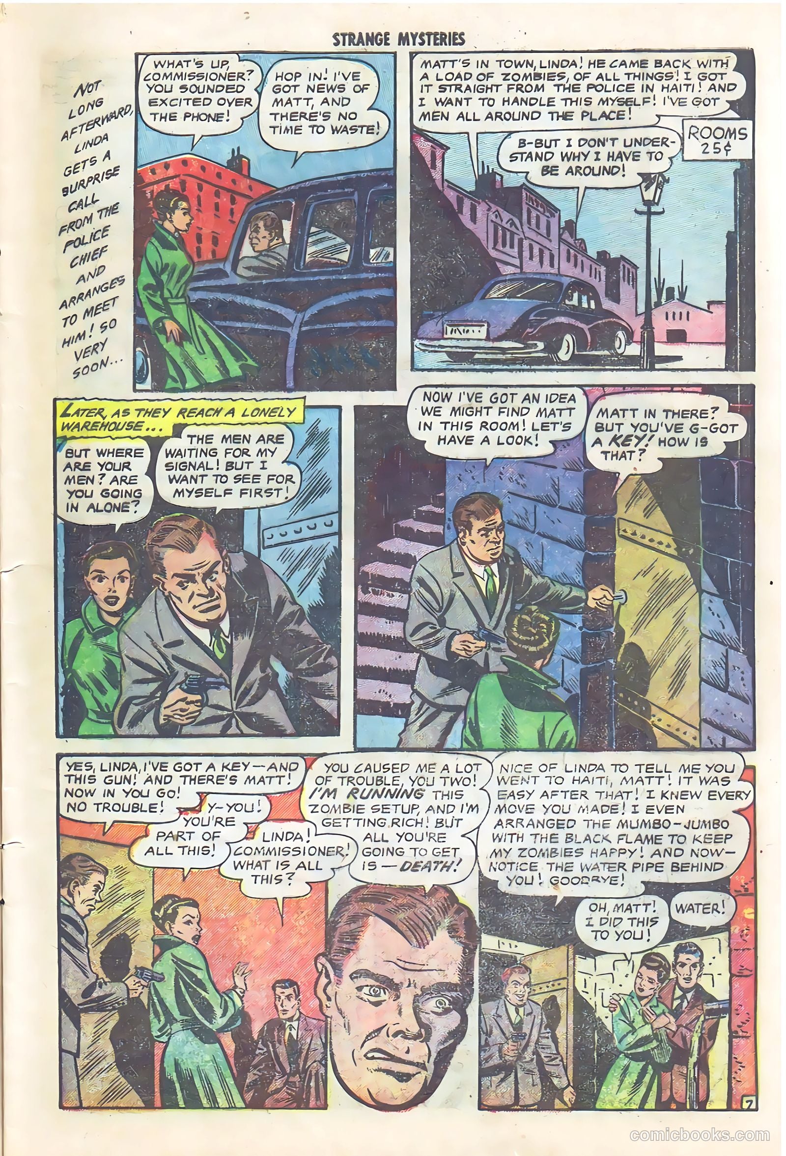 Strange Mysteries #17 (1954) — page 8 of 25