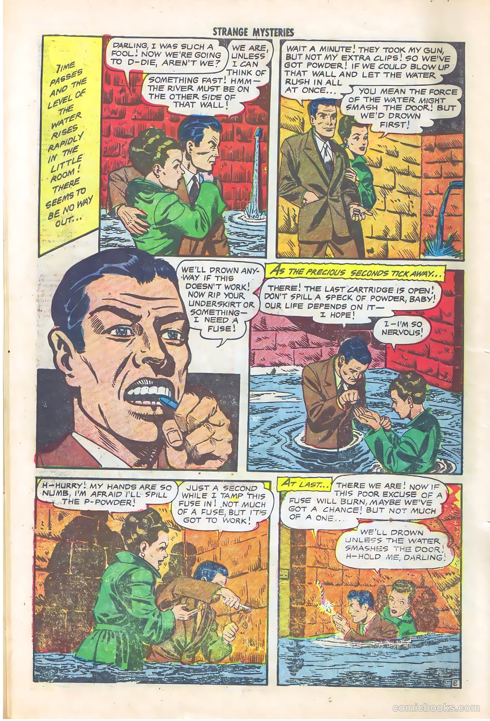 Strange Mysteries #17 (1954) — page 9 of 25