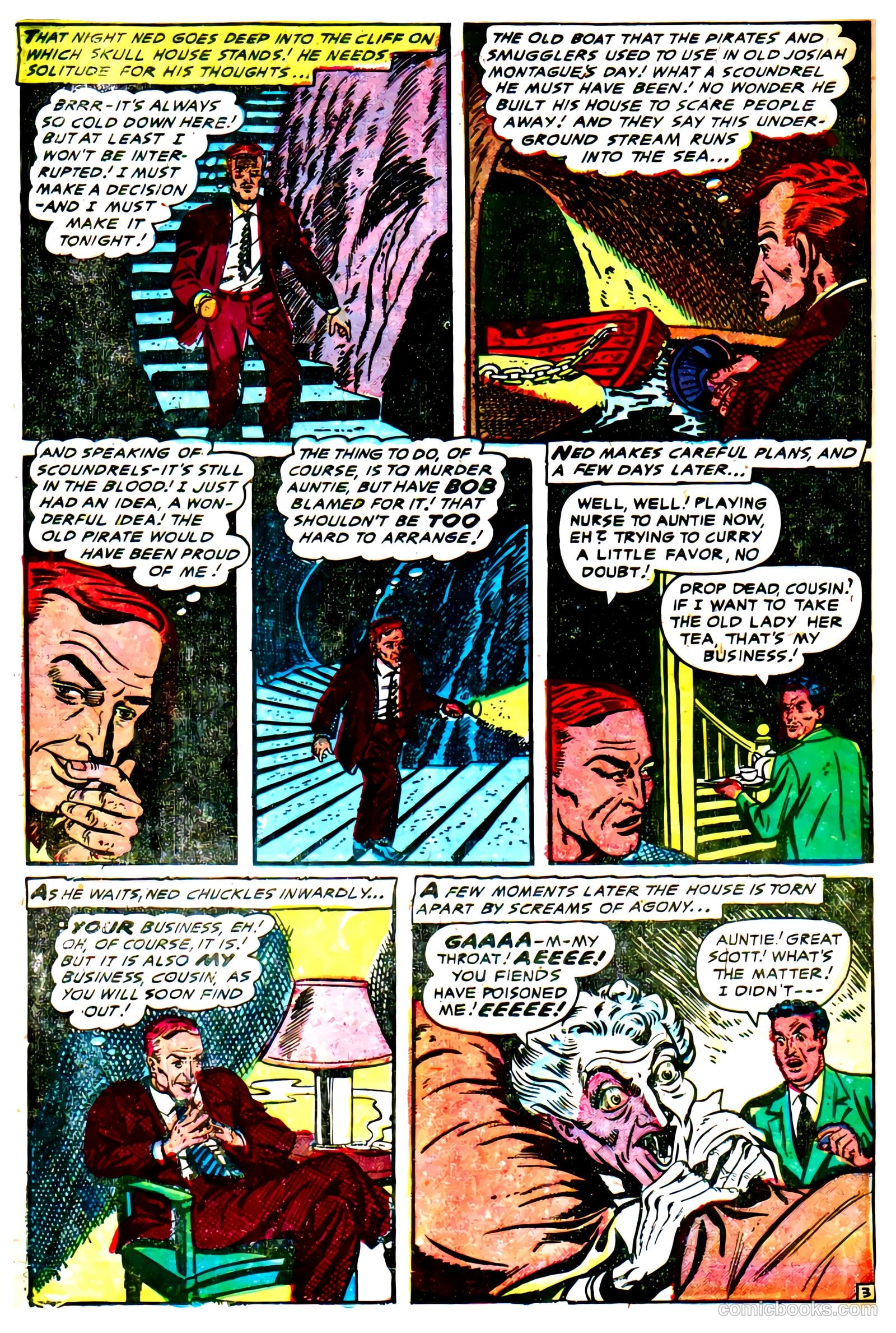 Strange Mysteries #17 (1954) — page 13 of 25